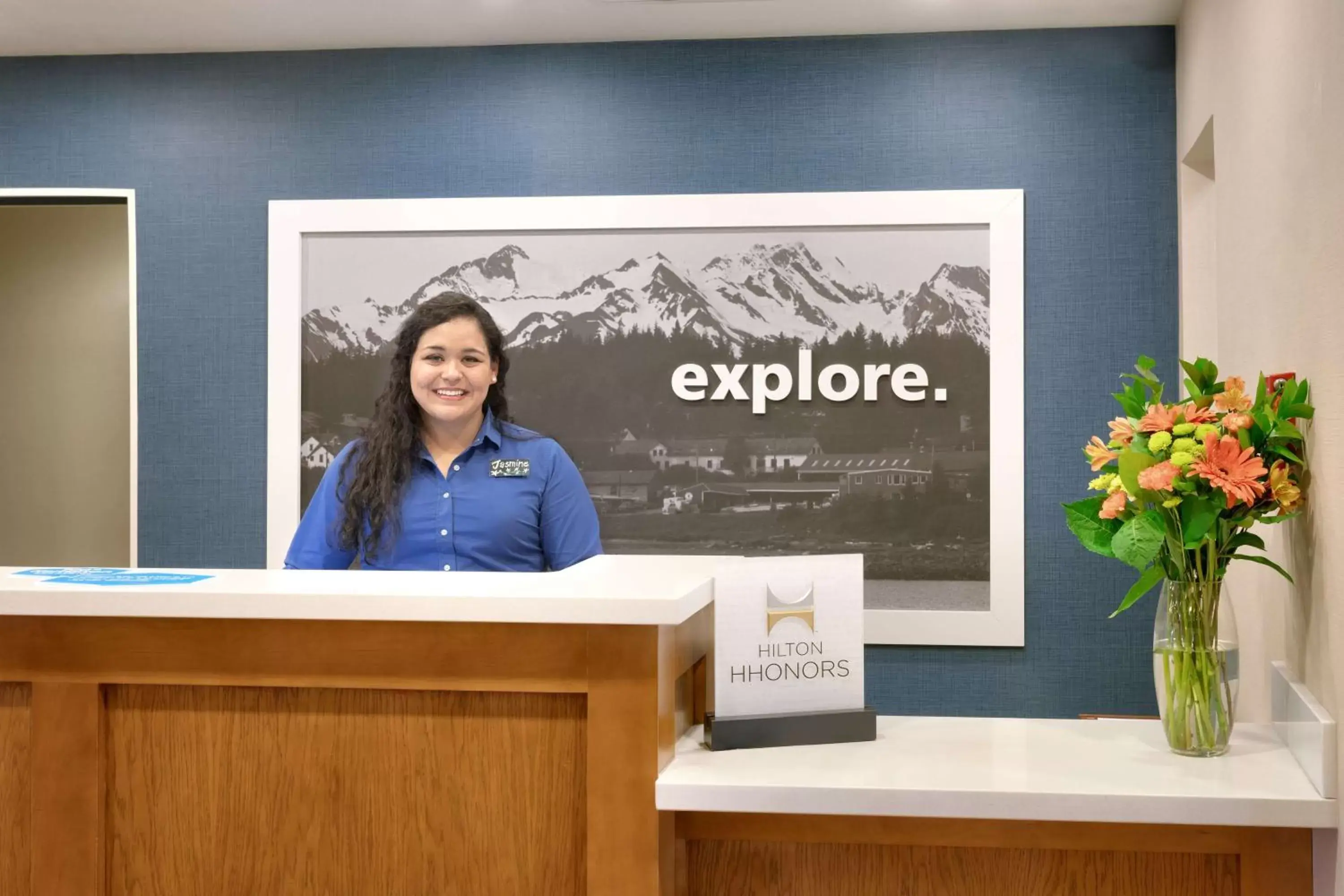 Lobby or reception in Hampton Inn & Suites Orem/Provo Lobby or reception in Hampton Inn & Suites Orem/Provo