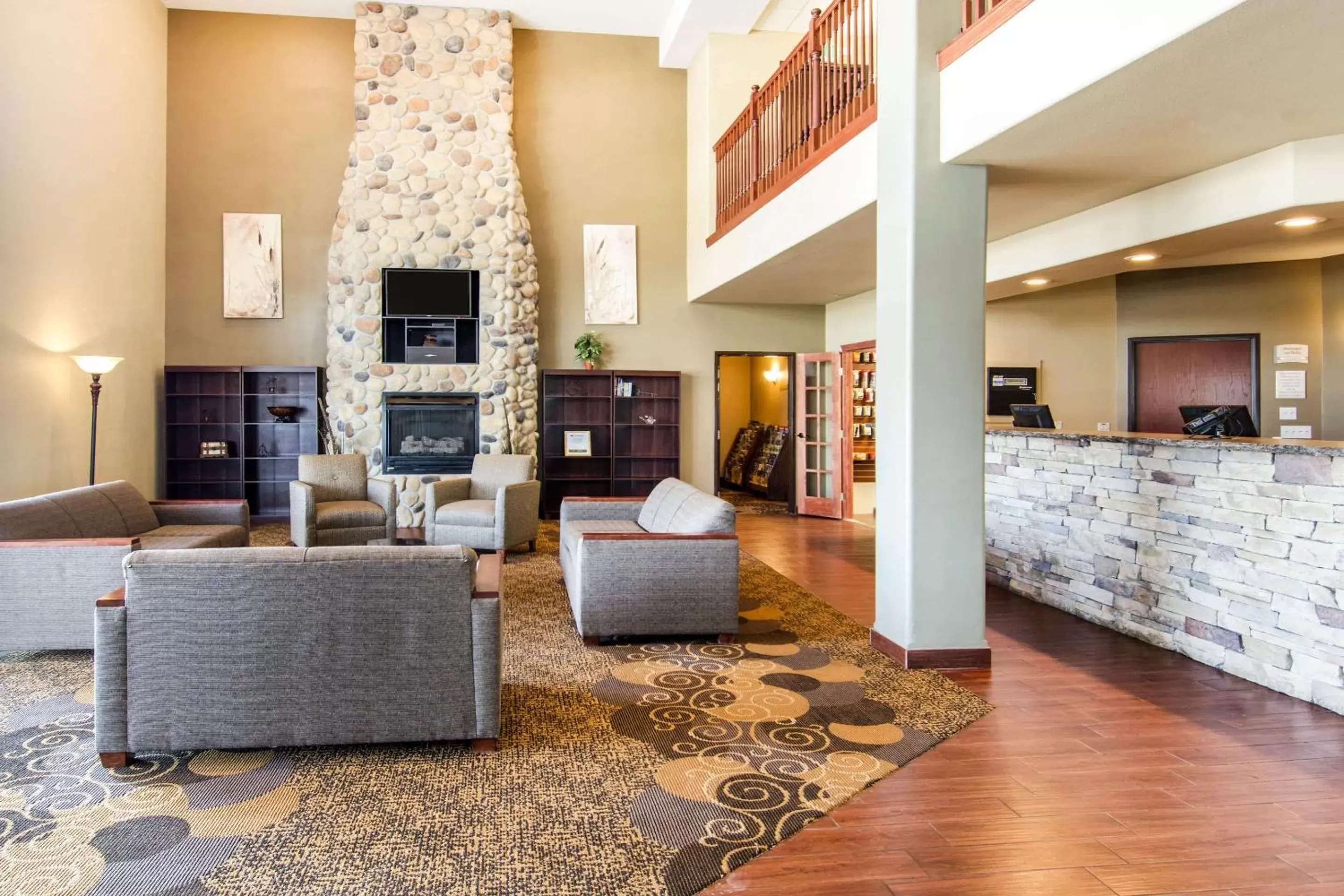 Lobby or reception, Lobby/Reception in Quality Inn & Suites of Liberty Lake