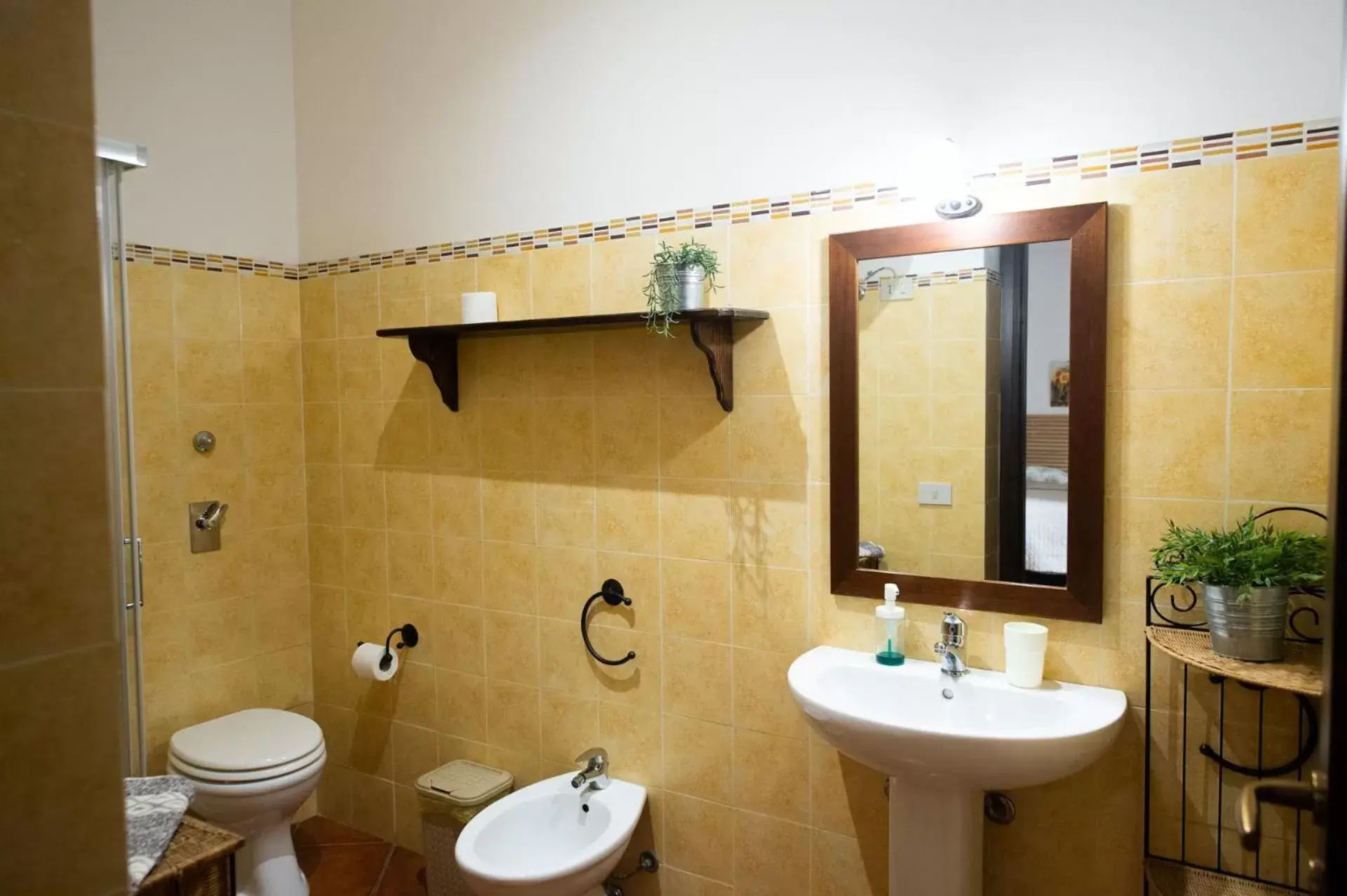 Bathroom in Dimora La Commare