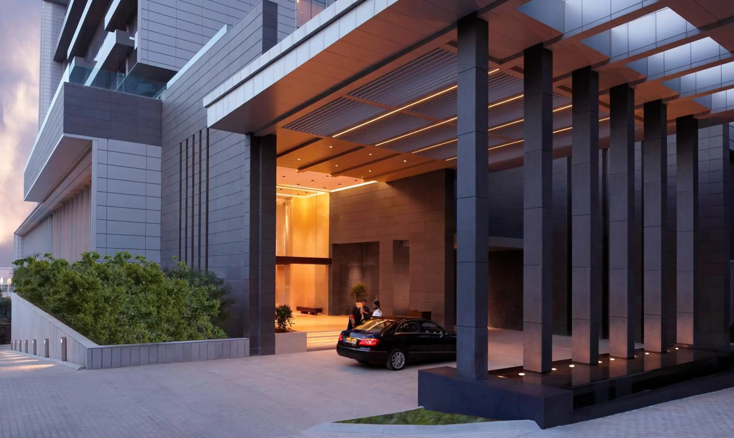 Facade/entrance in Trident Hyderabad Facade/entrance in Trident Hyderabad