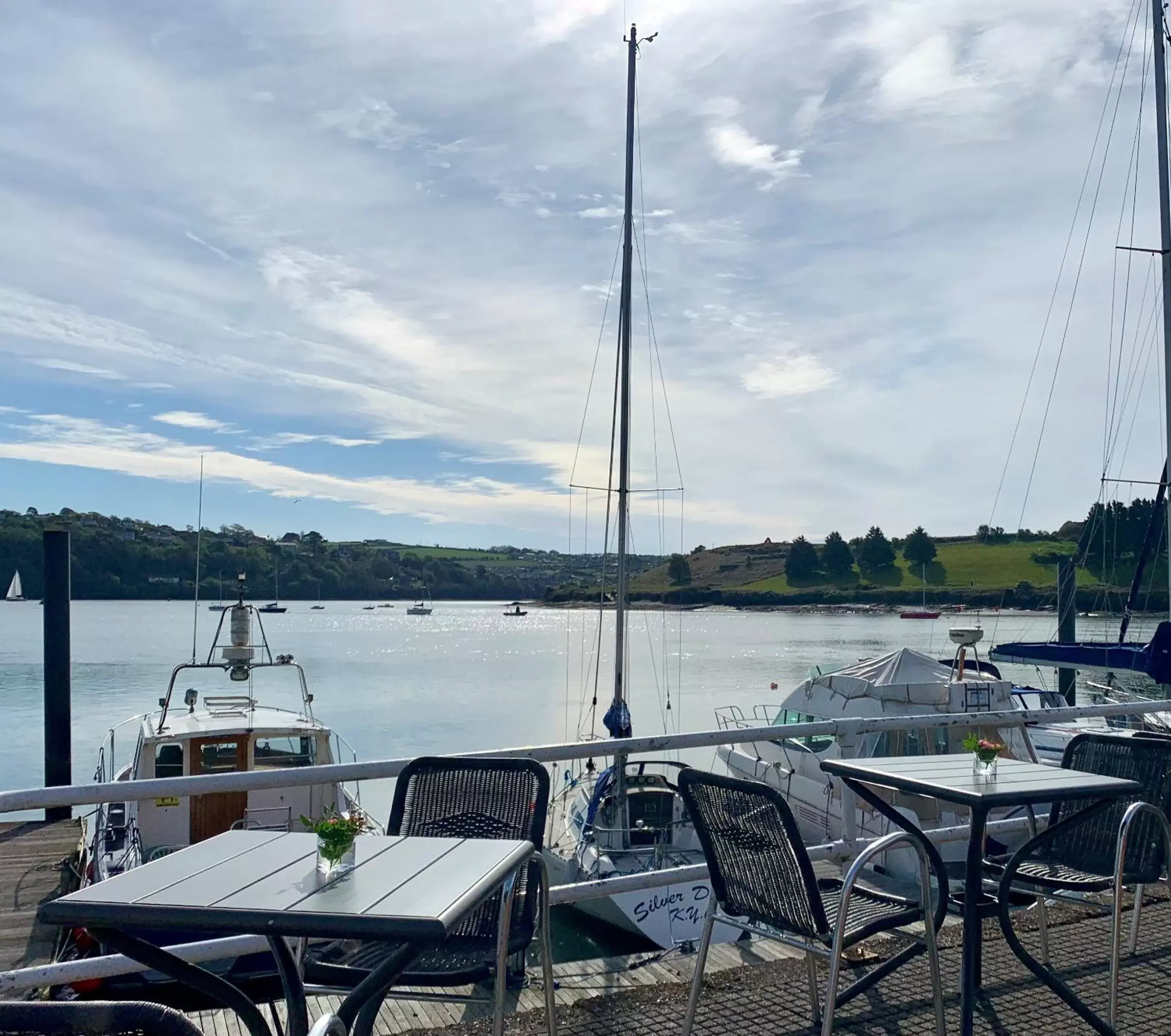 Patio in Trident Hotel Kinsale