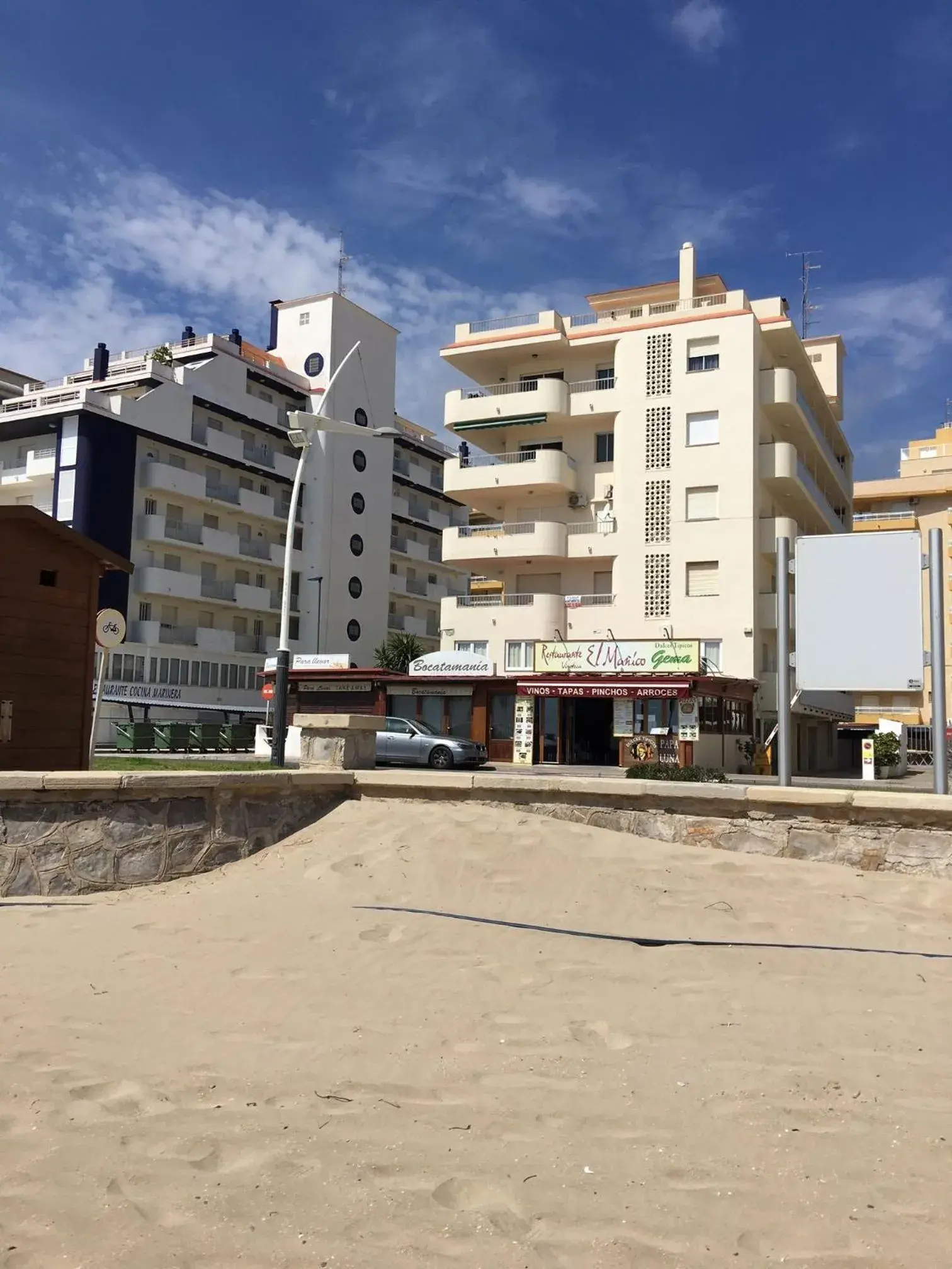 Beach, Property Building in Just Style El Mañico
