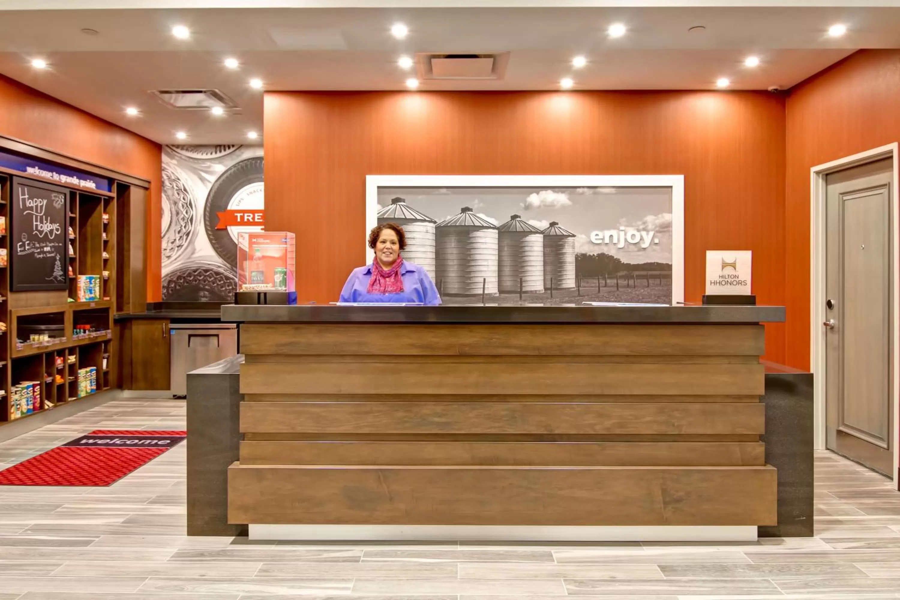 Lobby or reception in Hampton Inn & Suites by Hilton Grande Prairie