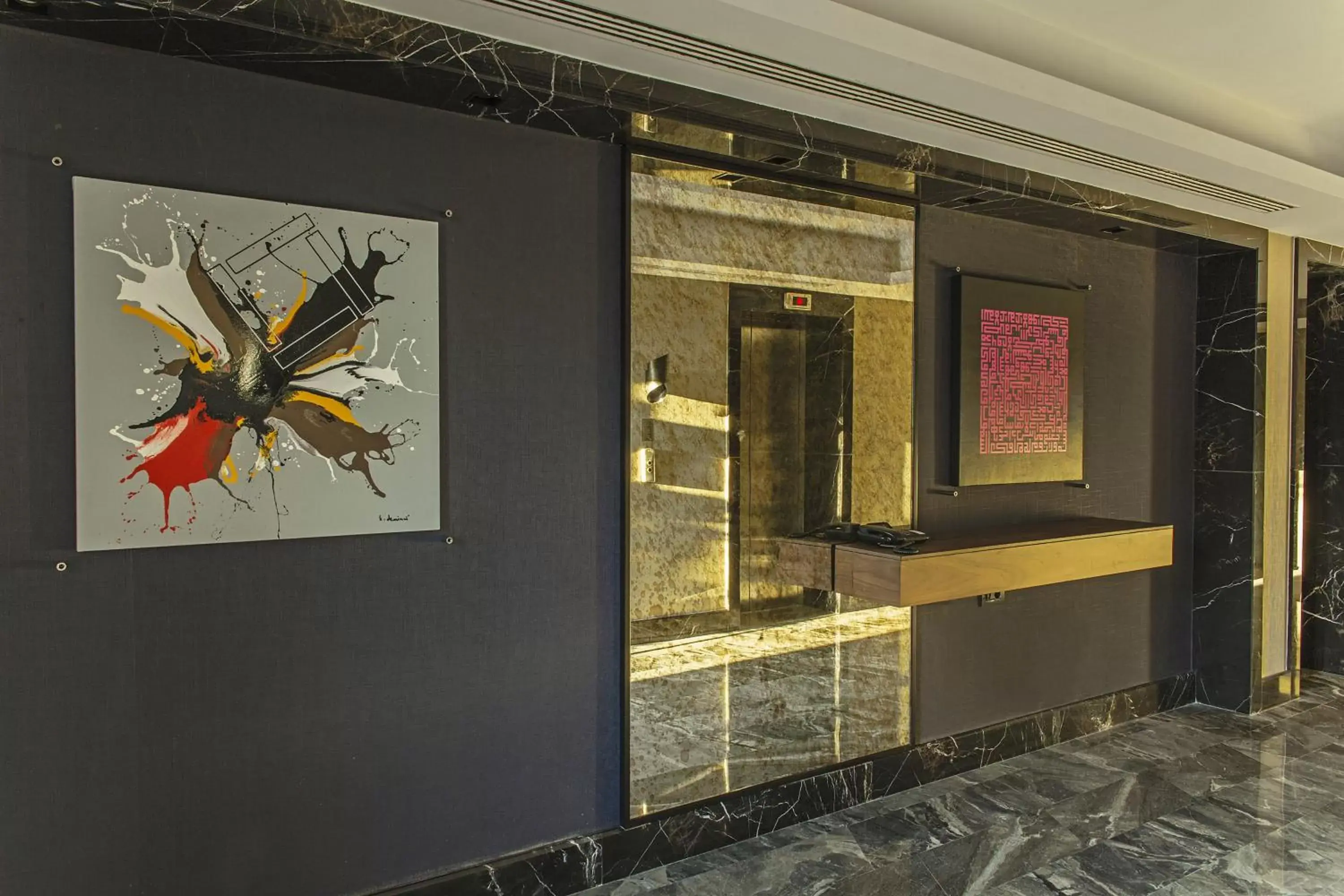 Decorative detail in Arts Hotel Istanbul - Special Class