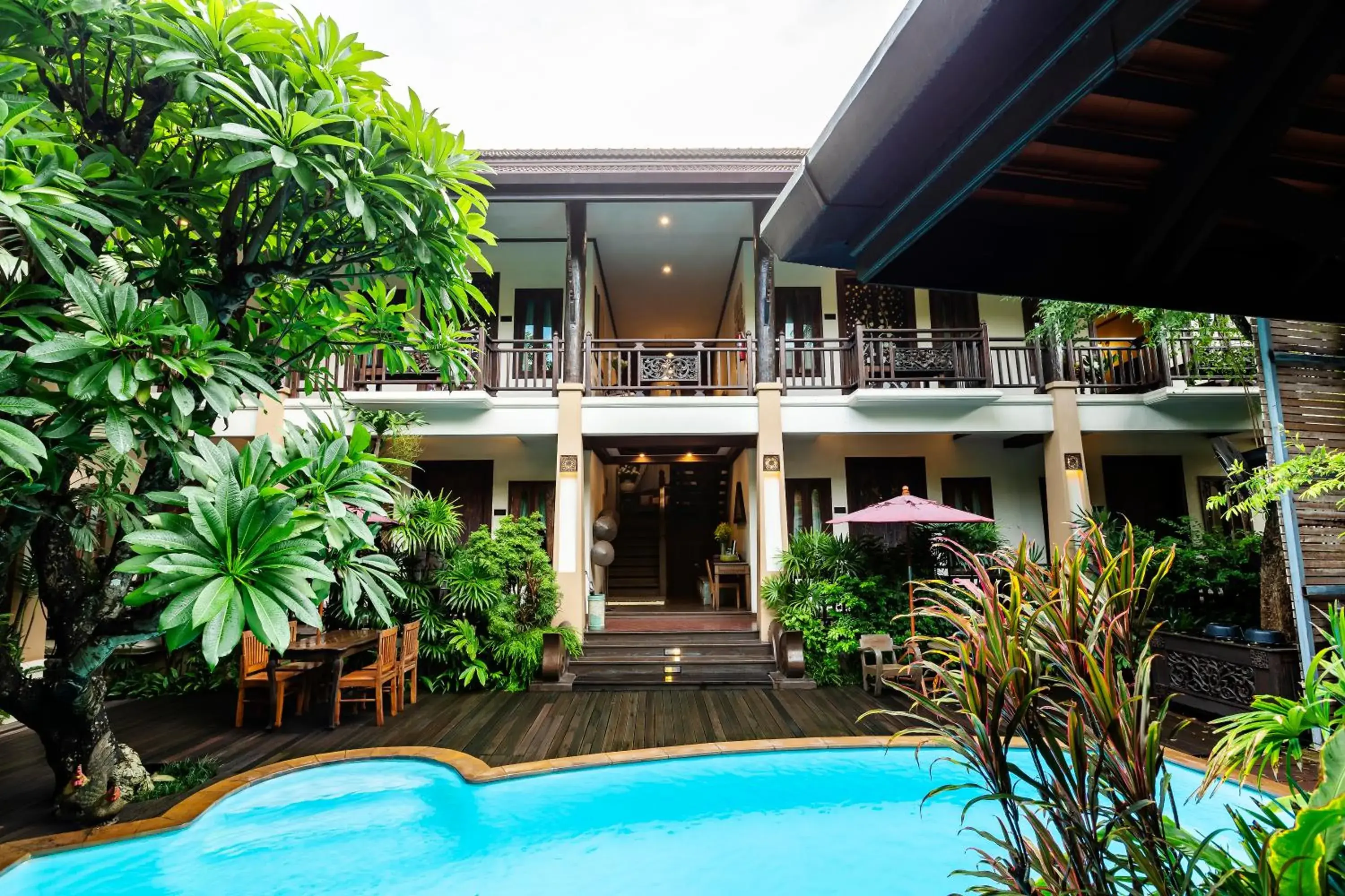 Property building, Swimming Pool in Amata Lanna Chiang Mai, One Member of the Secret Retreats