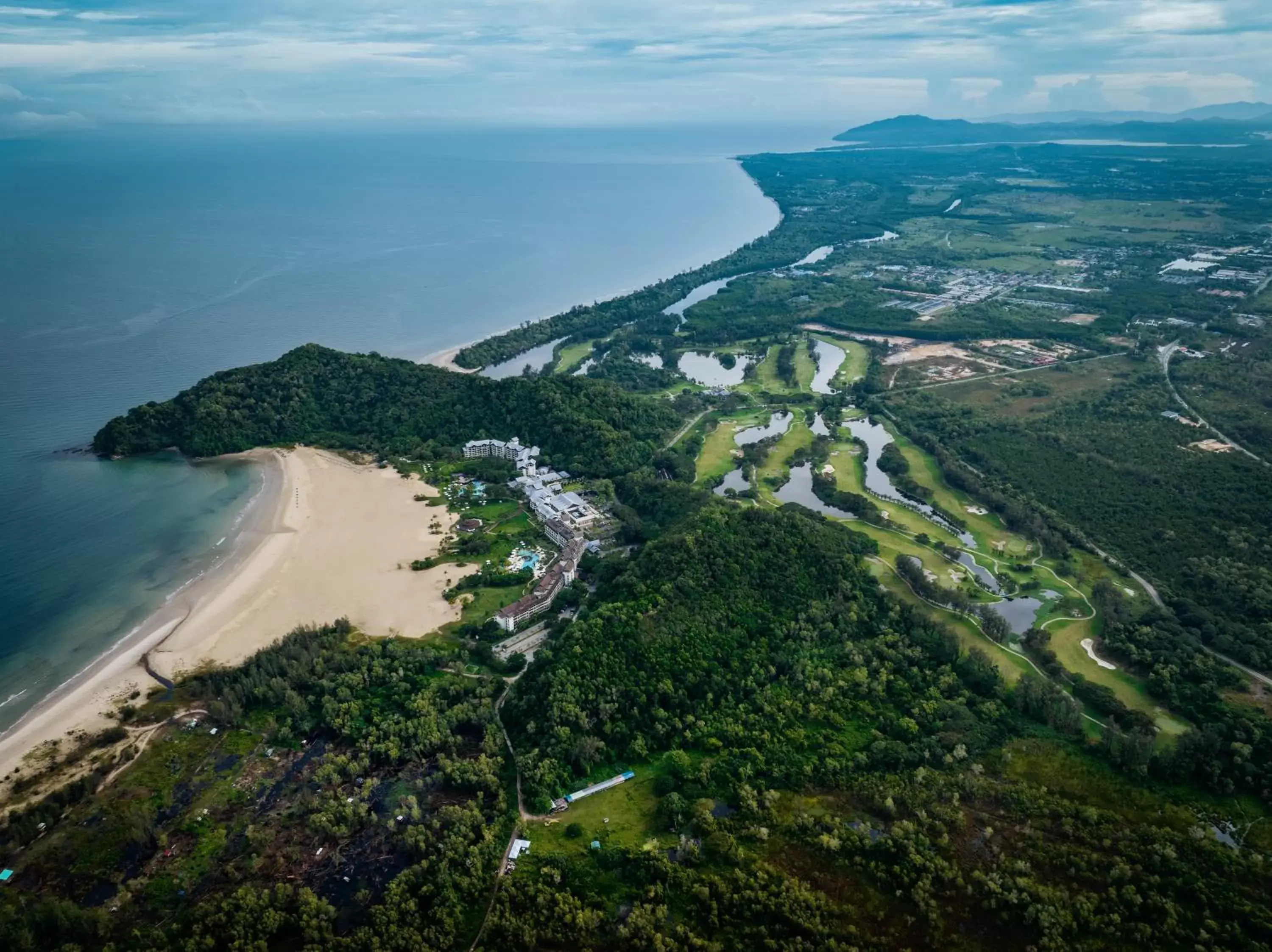 Natural landscape, Bird's-eye View in Shangri-La Rasa Ria, Kota Kinabalu