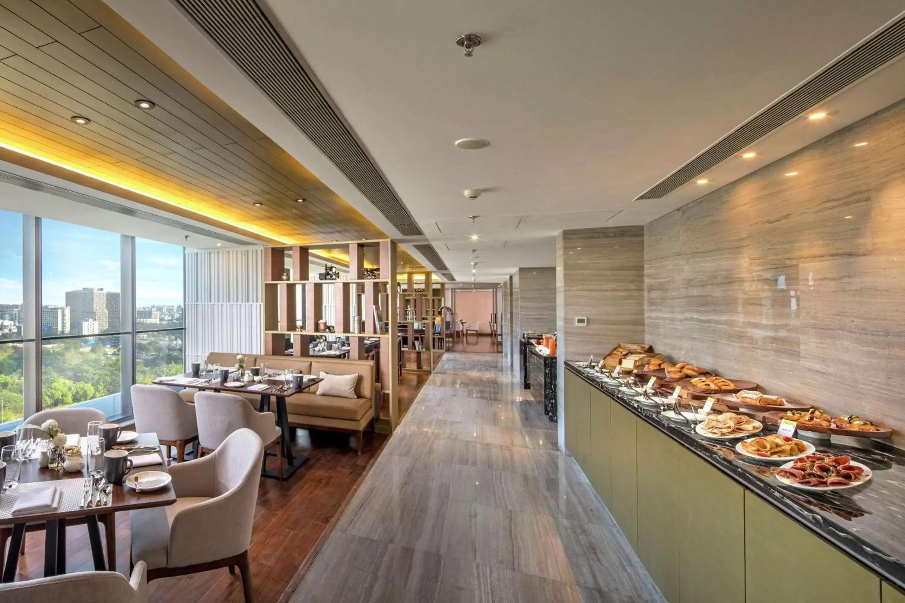 Property building, Restaurant/Places to Eat in DoubleTree by Hilton Ahmedabad