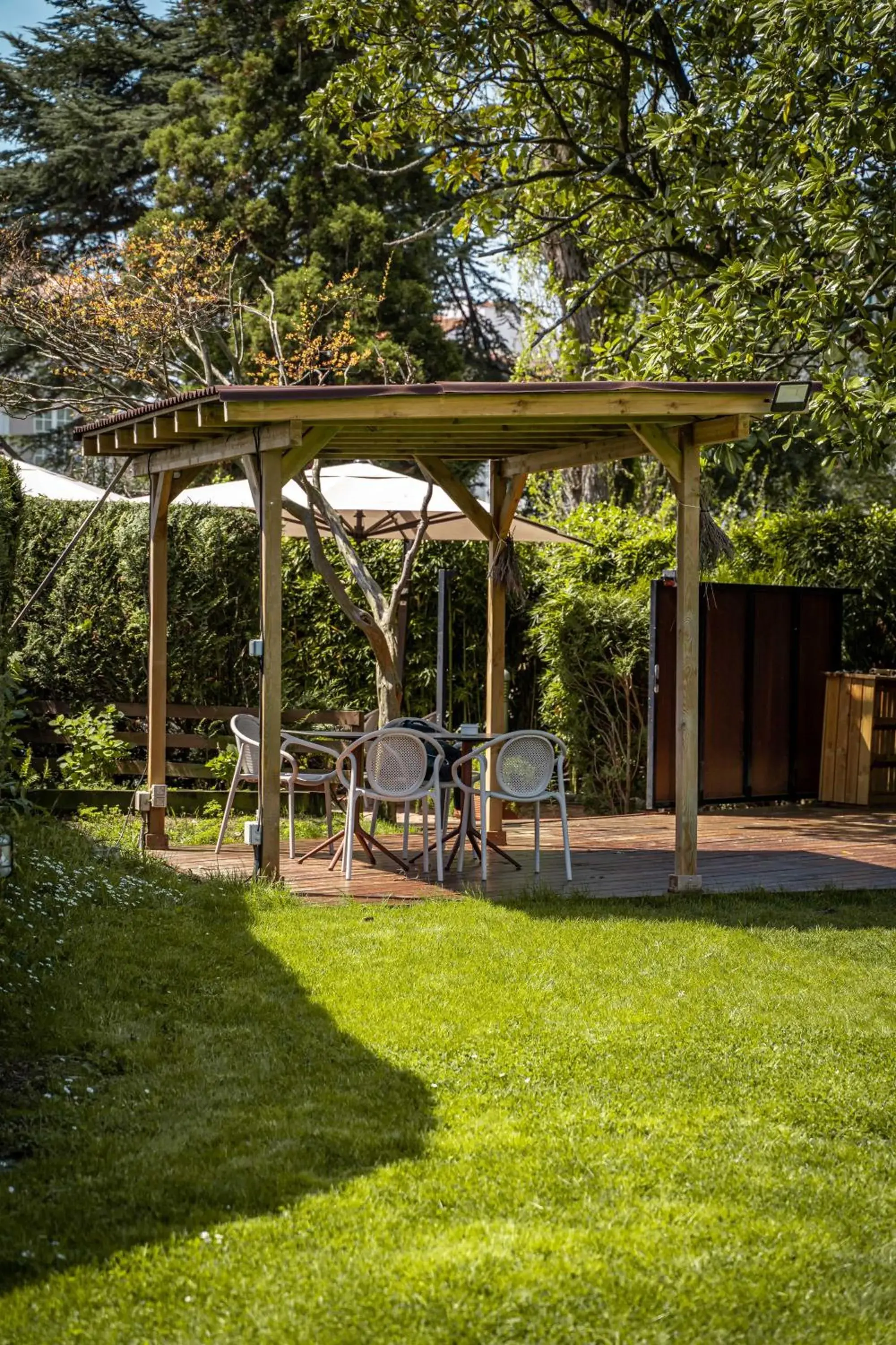 Garden in Hotel Rio Bidasoa