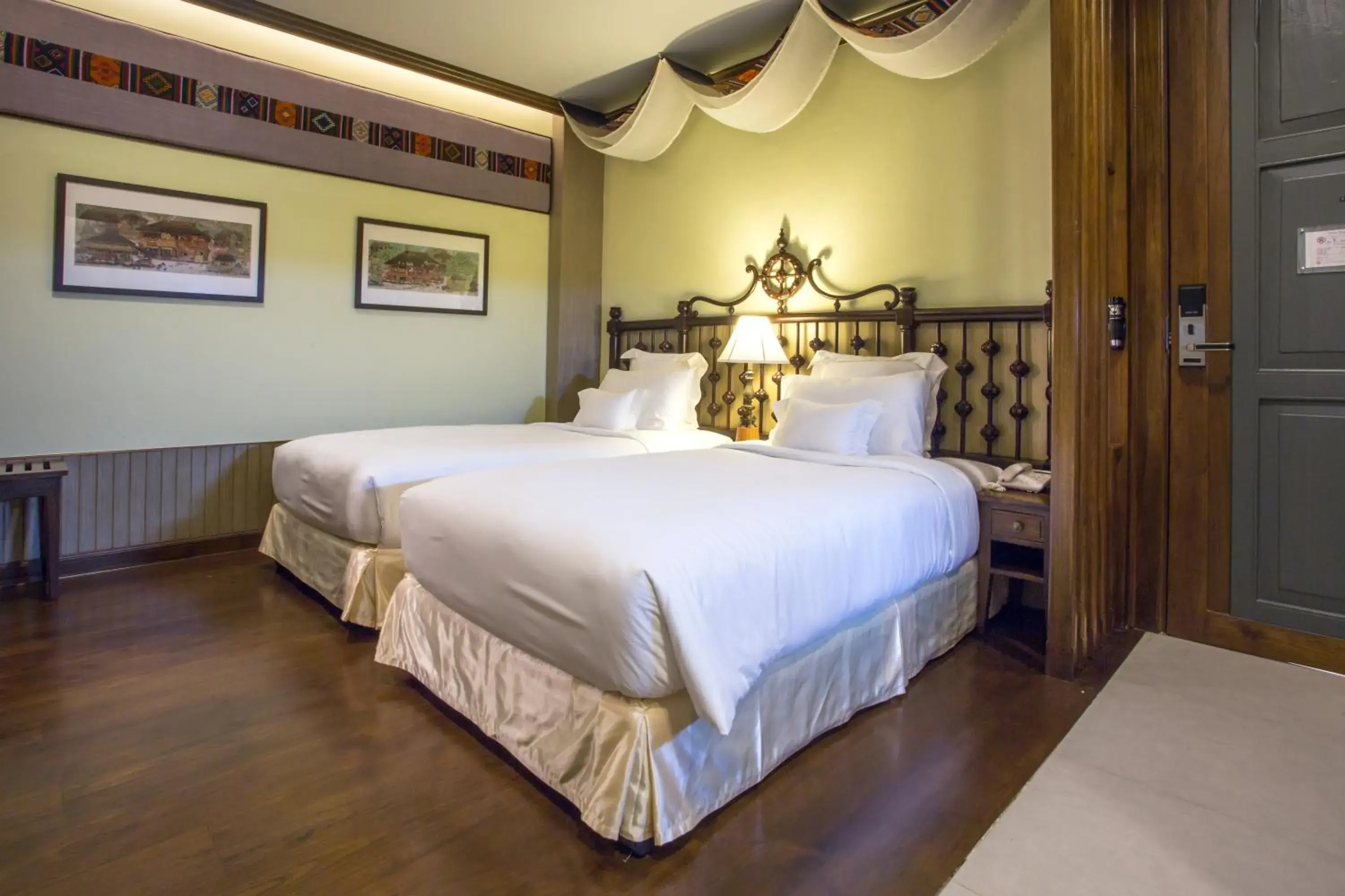 Bed in Chankam Boutique Hotel