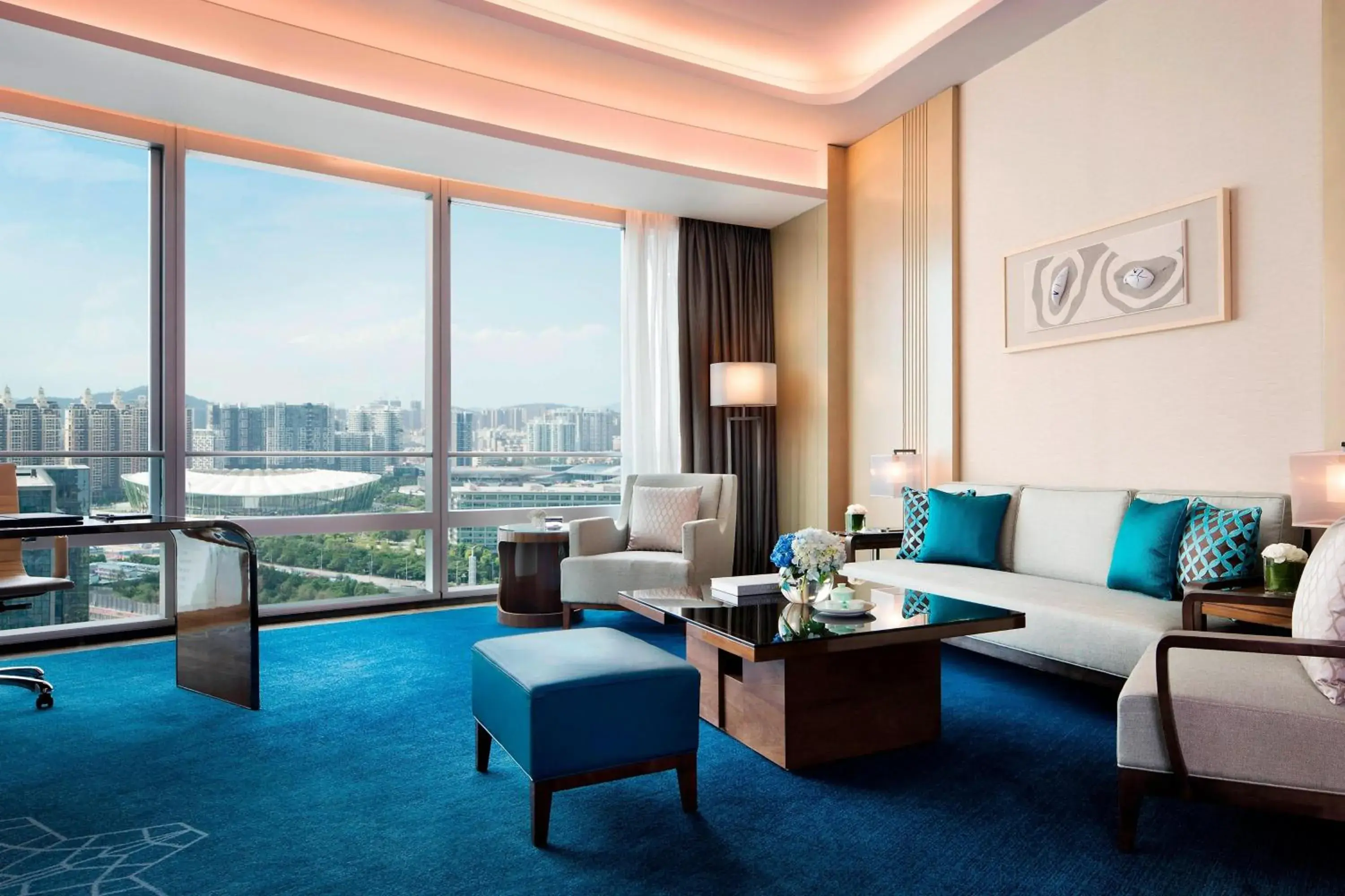 Living room, Seating Area in JW Marriott Hotel Shenzhen Bao'an International Airport