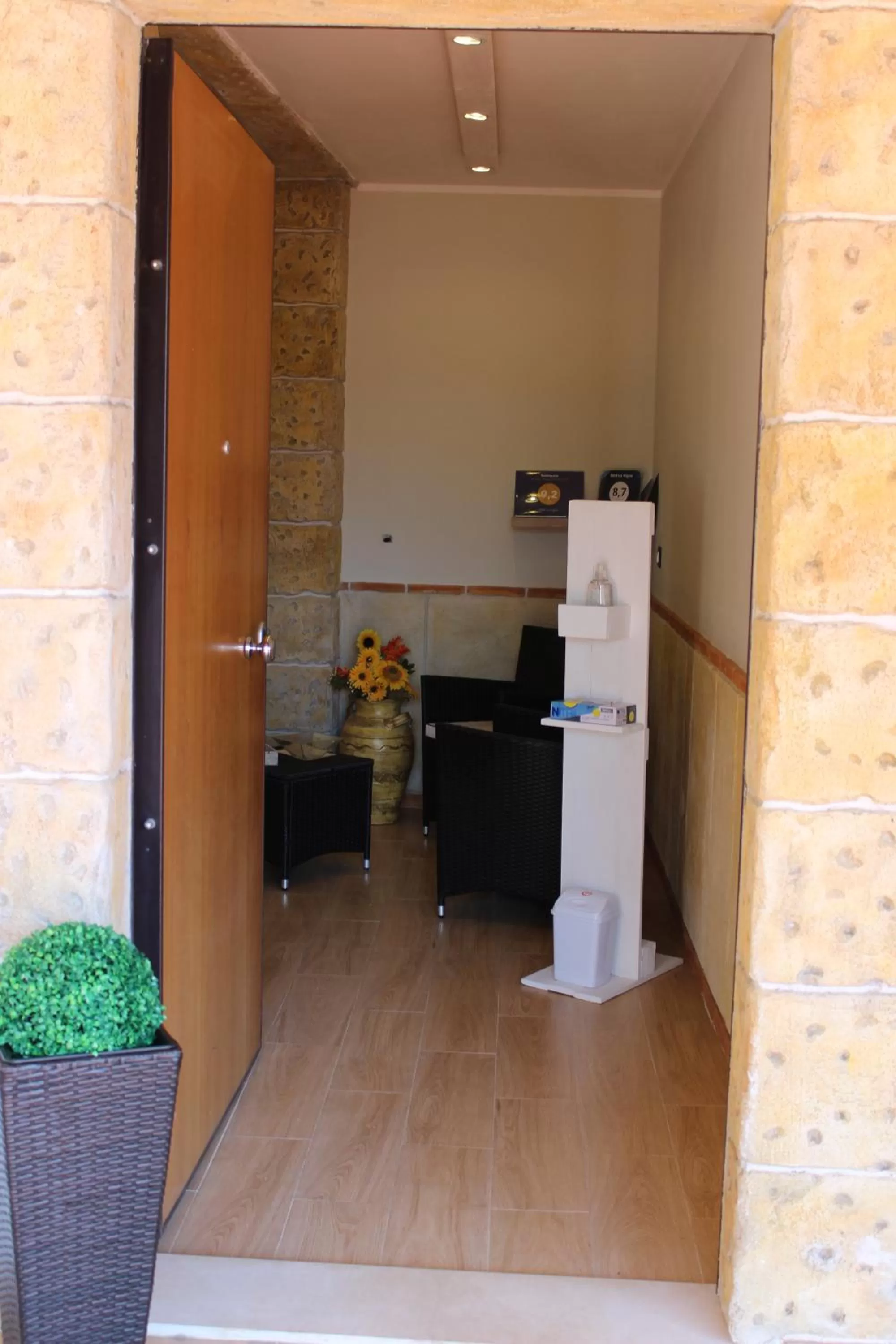 Kitchen/Kitchenette in B&B La Vigna