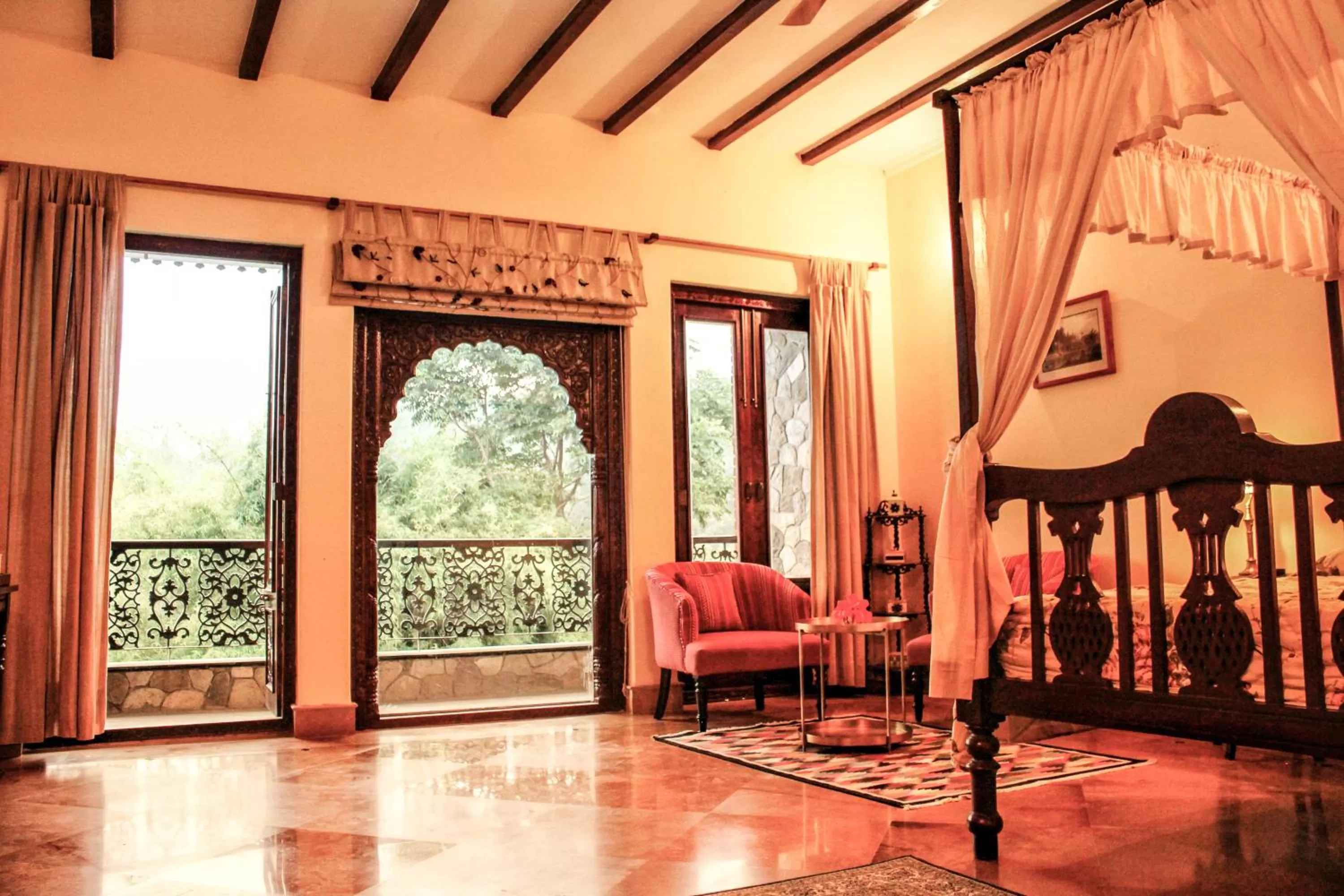 Bedroom in Tree of Life Resort Dehradun Foothills