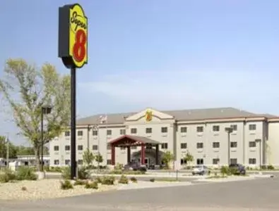 Facade/entrance in Super 8 by Wyndham Topeka at Forbes Landing Facade/entrance in Super 8 by Wyndham Topeka at Forbes Landing