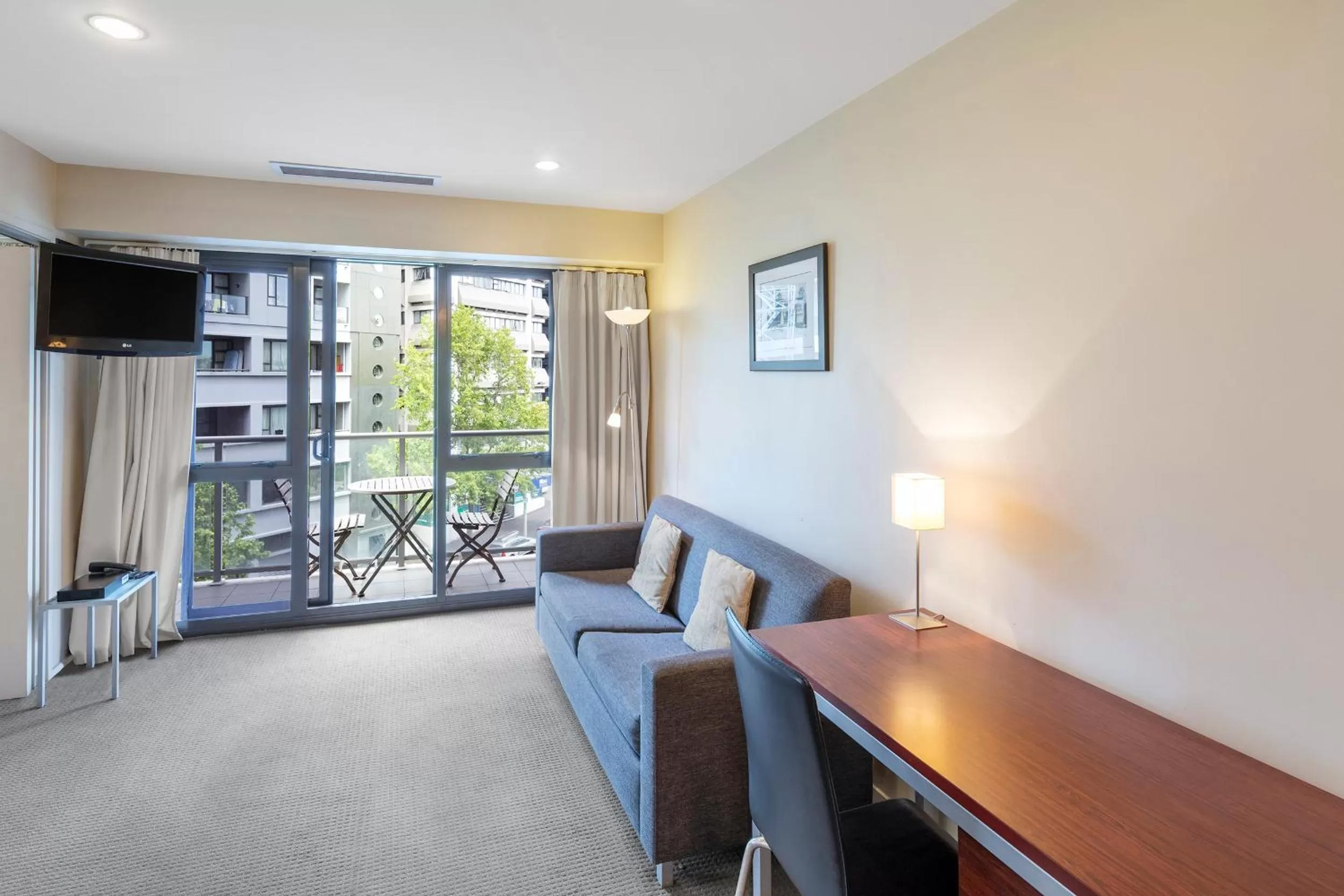 Living room in The Chancellor on Hobson