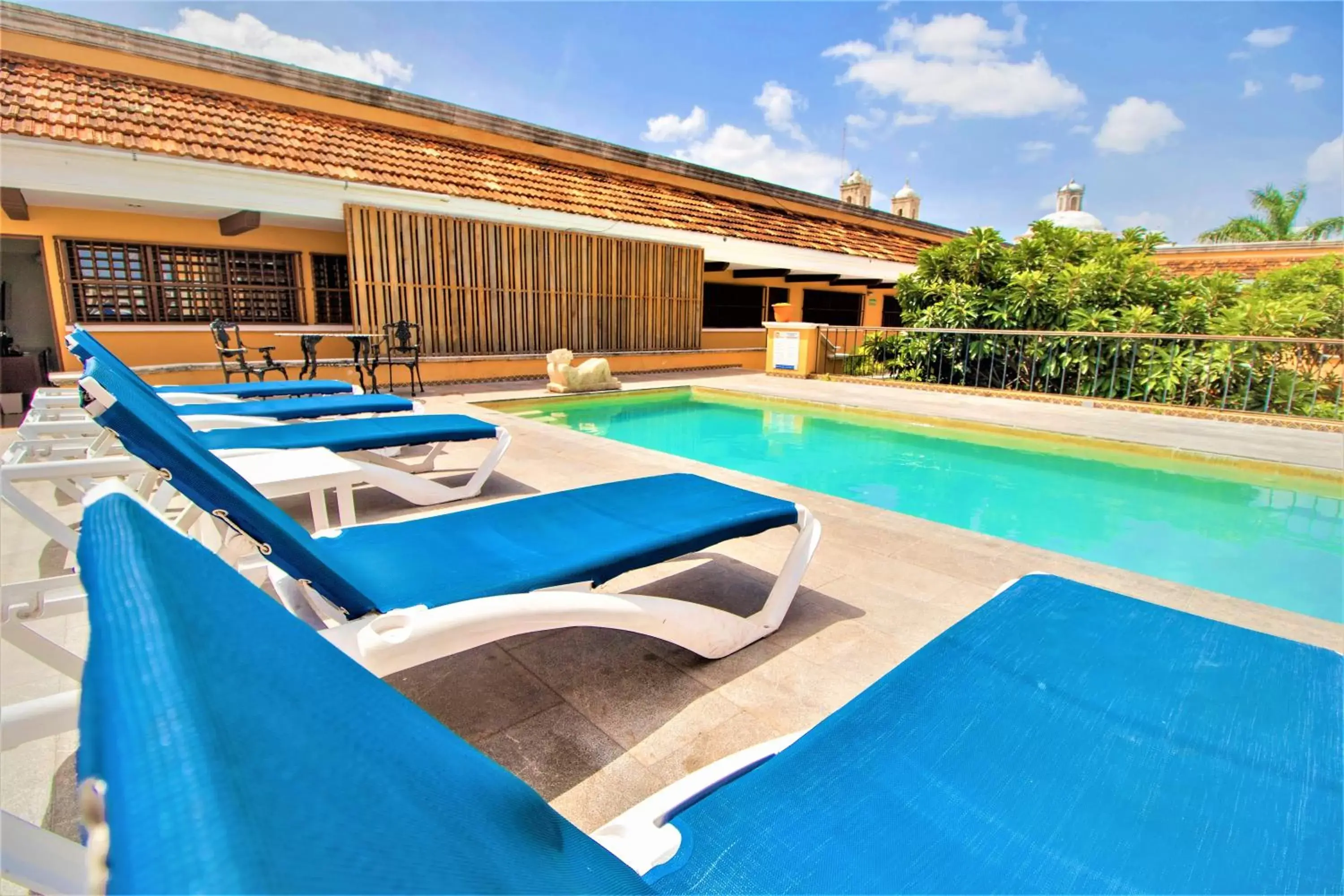 Swimming Pool in Hotel Caribe Merida Yucatan