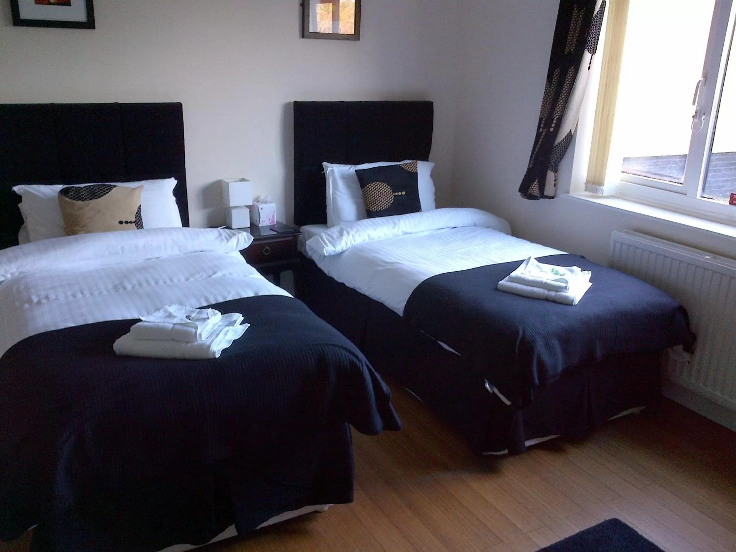 Bed in Grove House Hotel