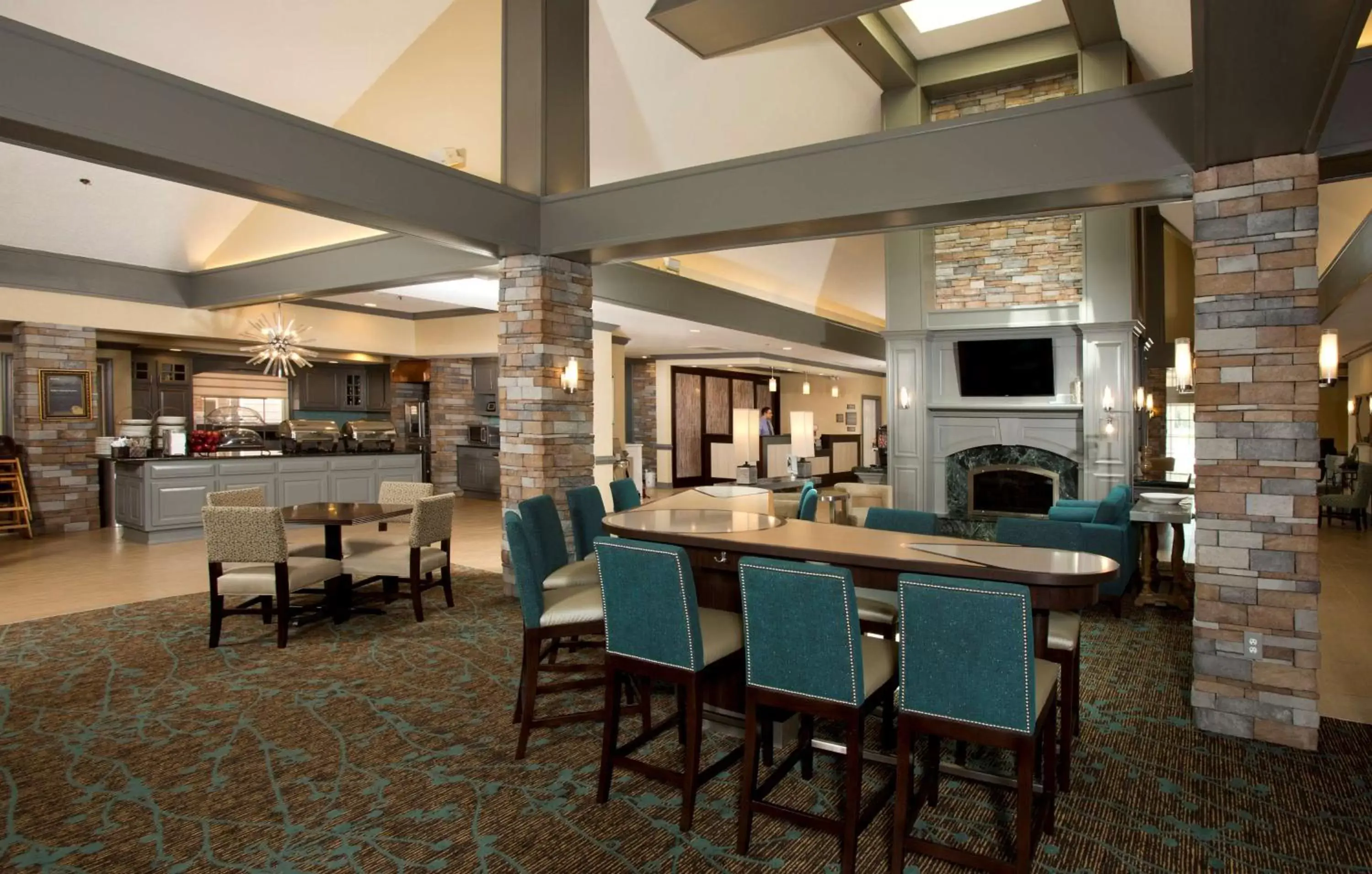 Lobby or reception, Restaurant/Places to Eat in Homewood Suites by Hilton Alexandria