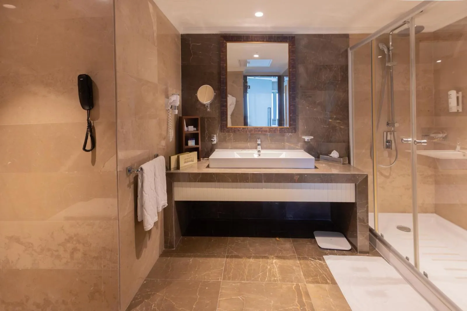 Shower, Bed in Kolin Hotel Spa & Convention Center