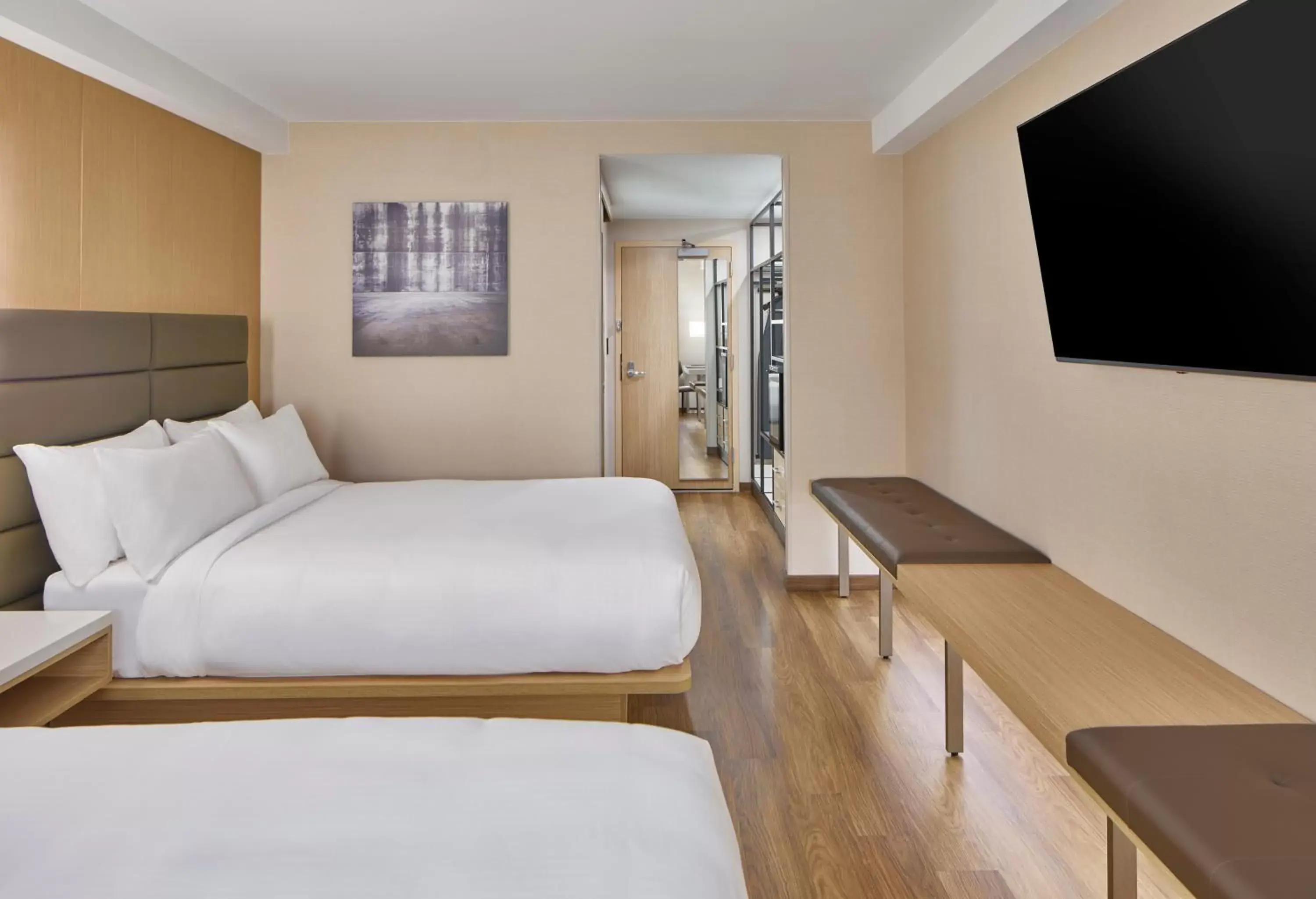 Bed in AC Hotel by Marriott Orlando Lake Buena Vista
