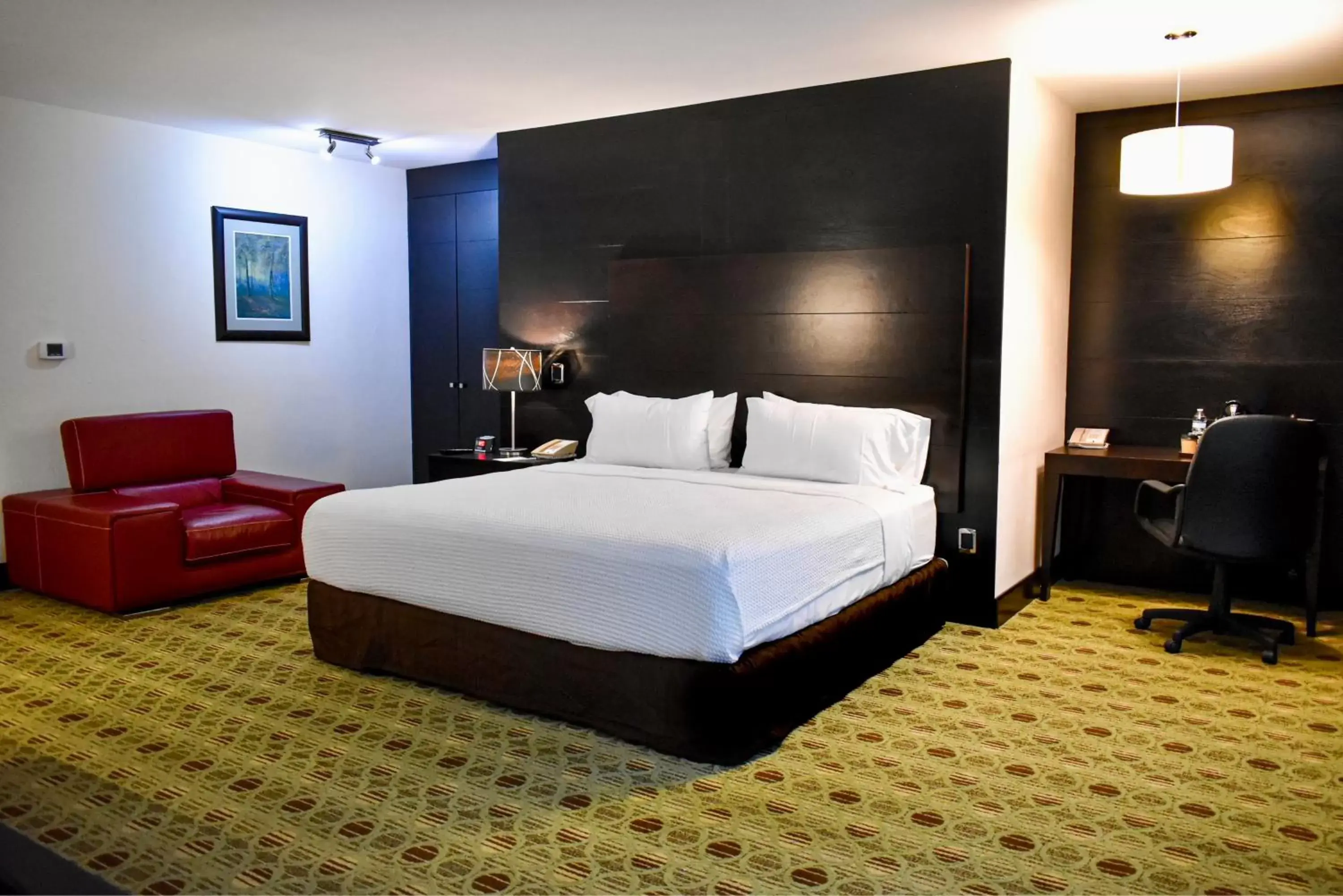 Bed in Hotel Diamante Queretaro