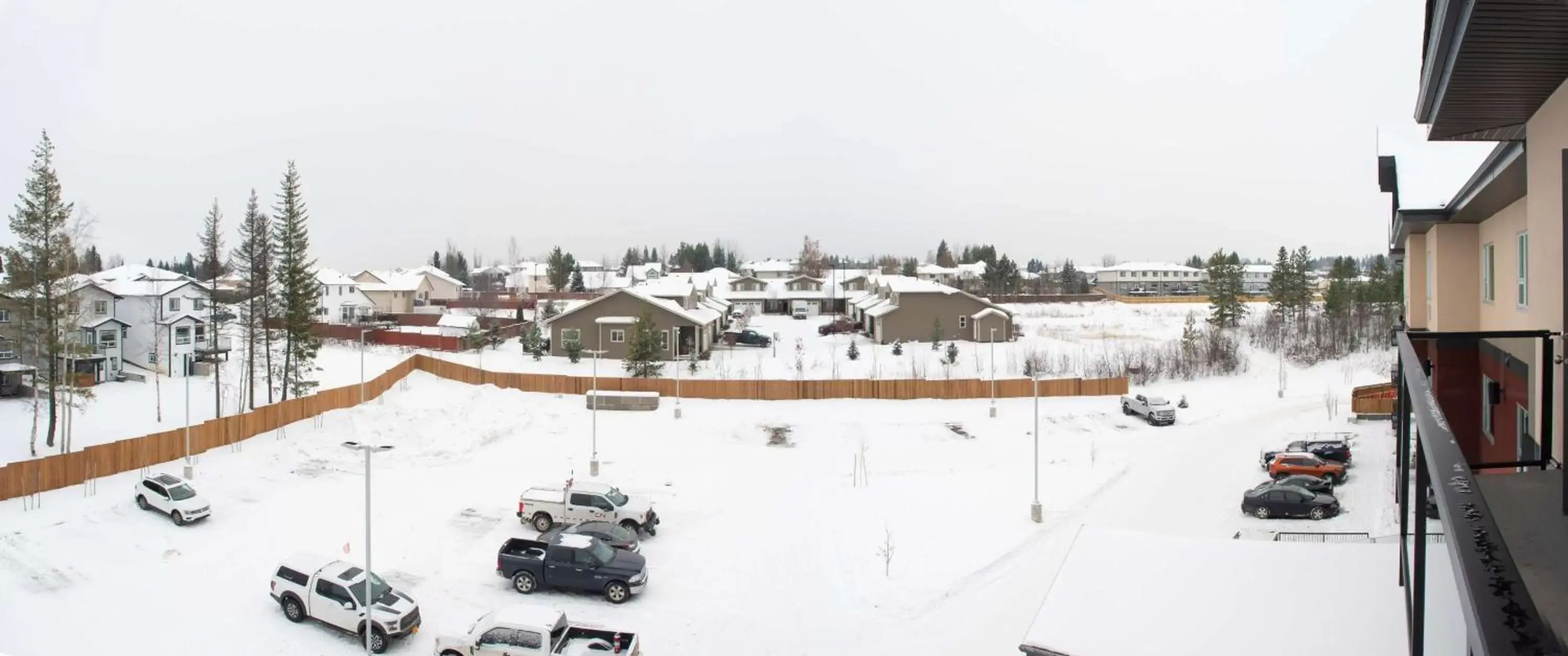 Property building, Winter in Best Western Plus Prince George