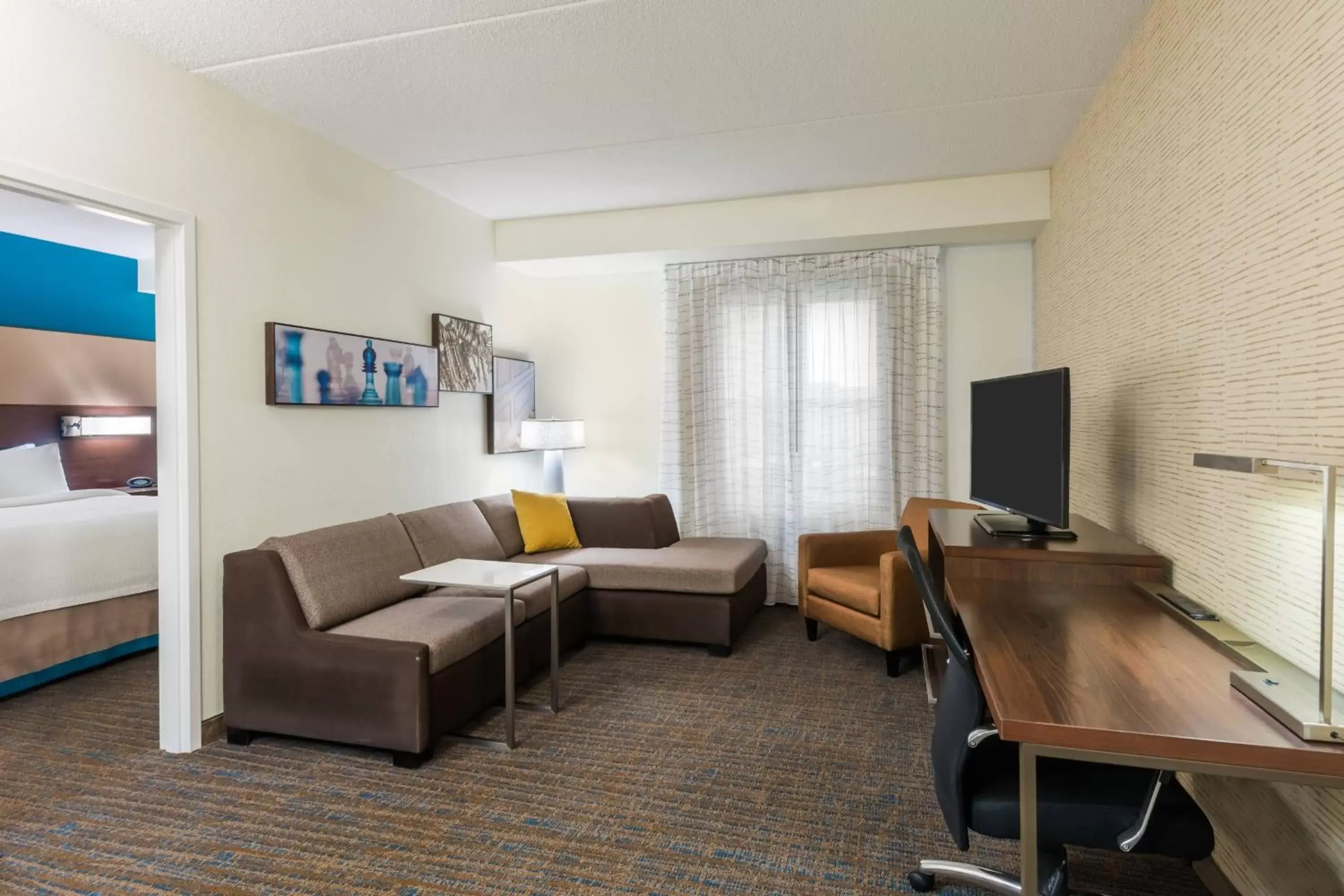 Living room, Seating Area in Residence Inn Rochester Henrietta