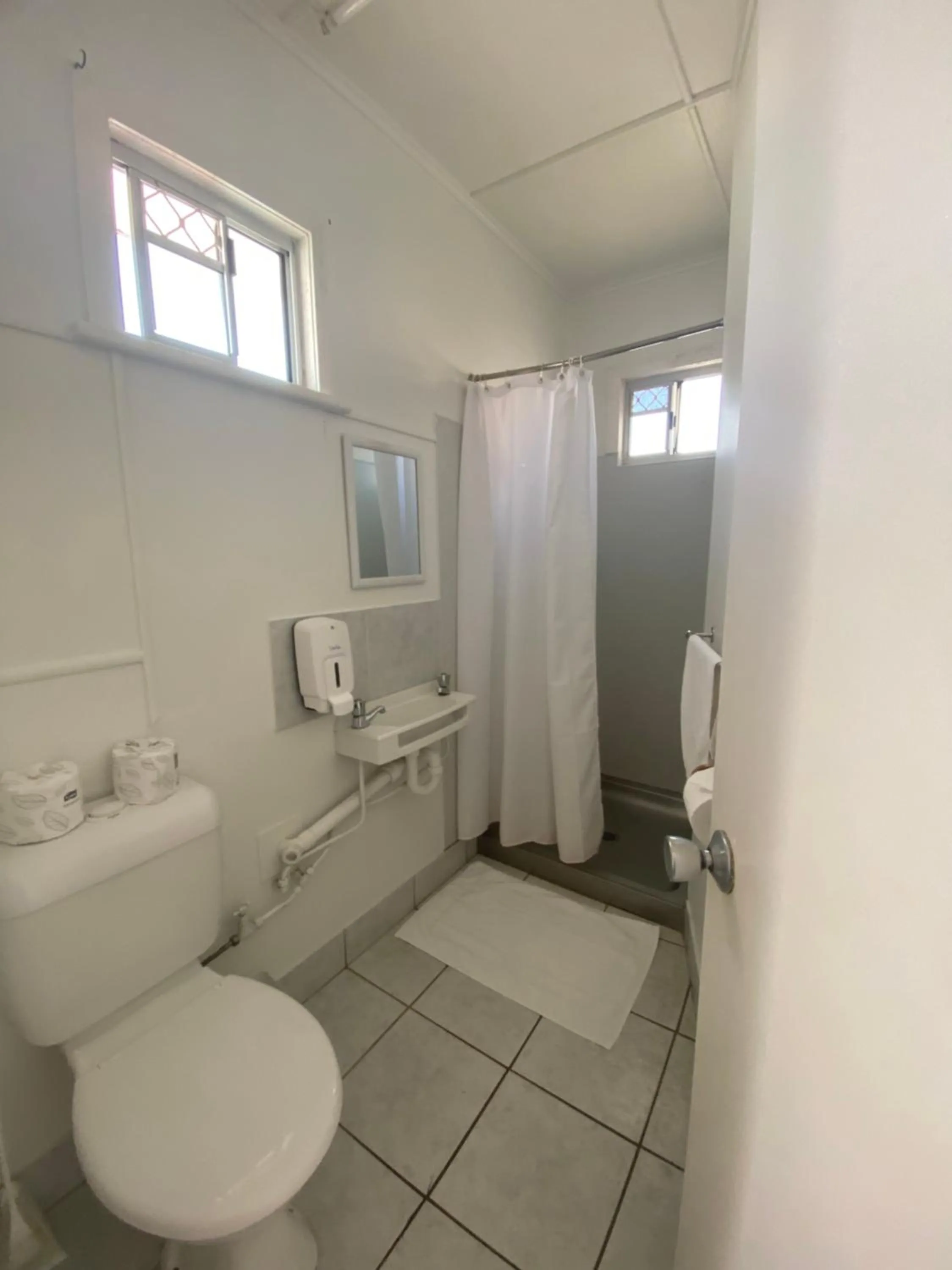 Shower in Civic Guest House