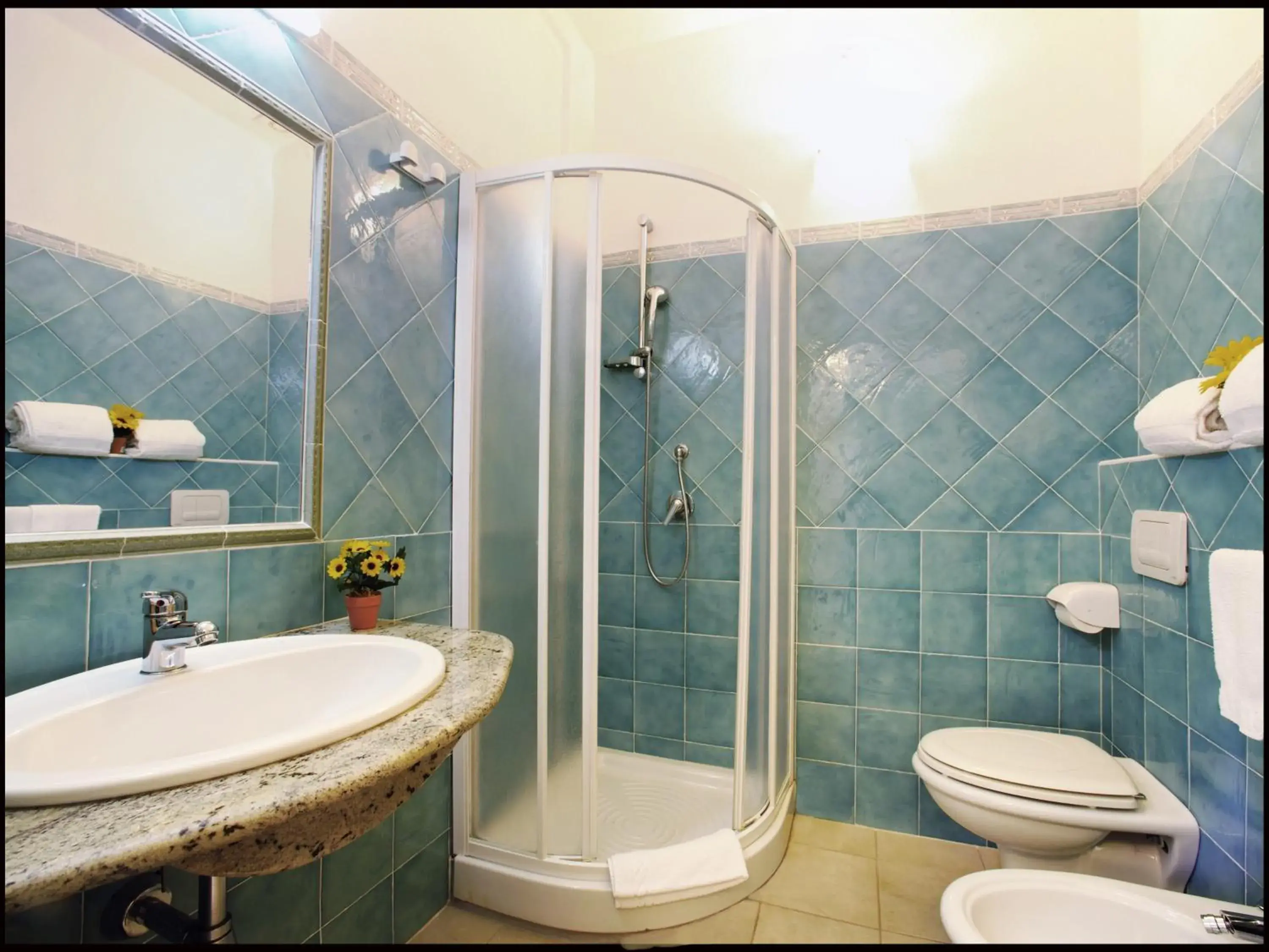 Bathroom in Albergo Residenziale Gli Ontani