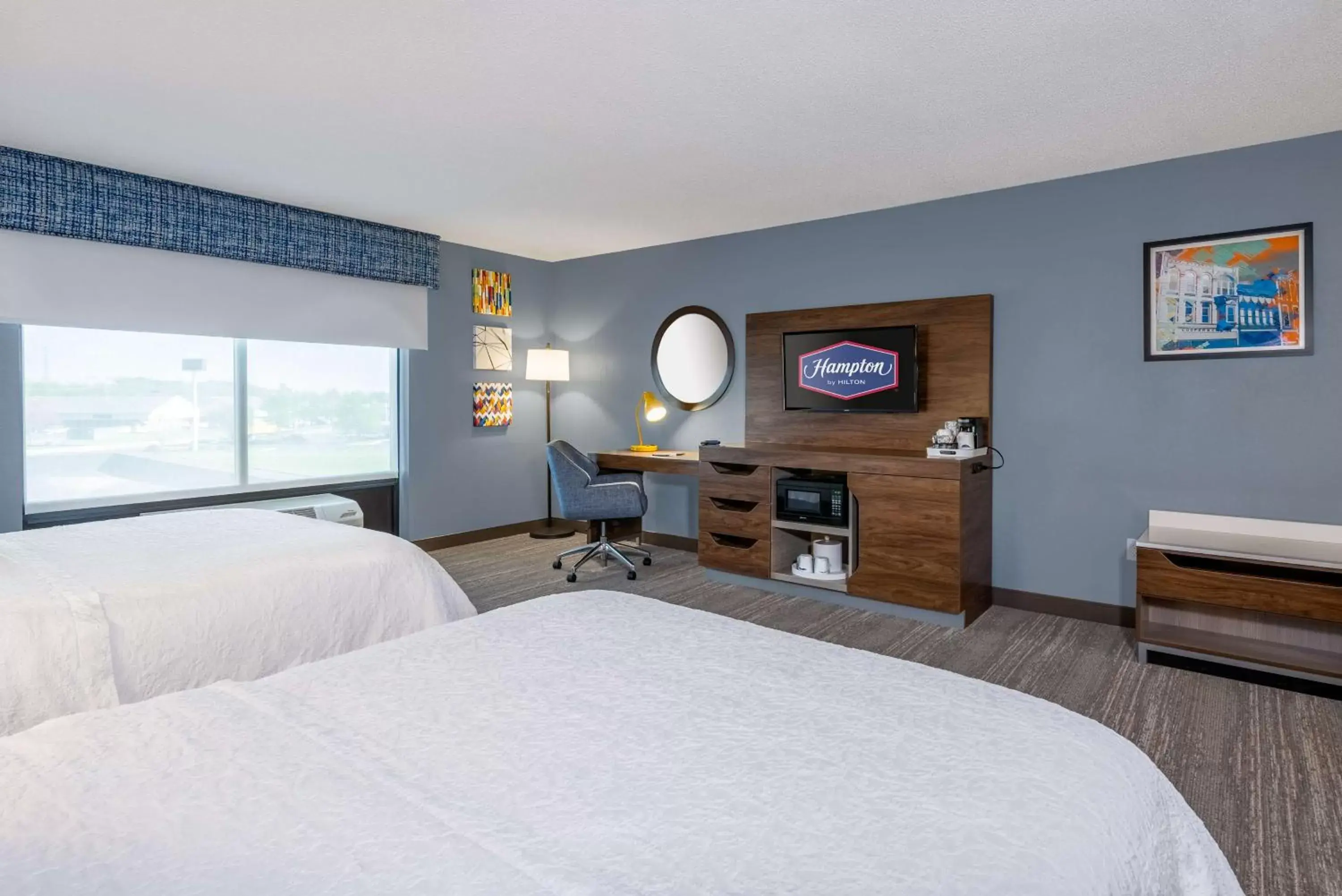 Bedroom, Bed in Hampton Inn & Suites Hopkinsville