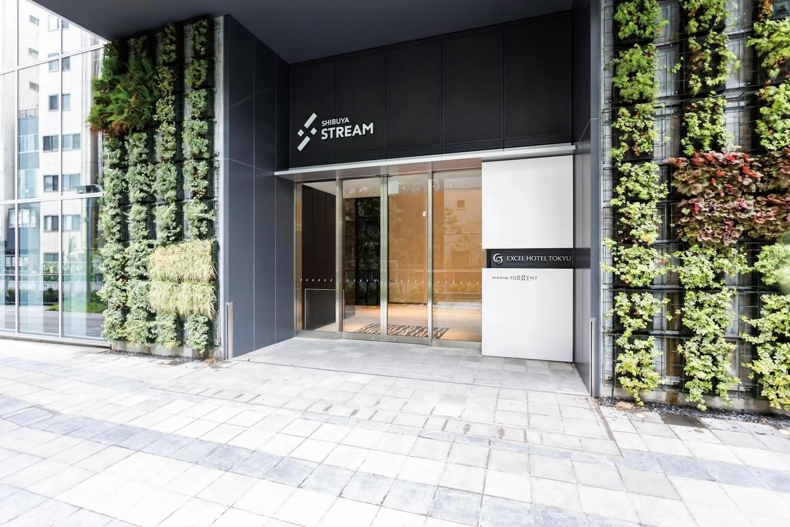 Facade/entrance in Shibuya Stream Excel Hotel Tokyu
