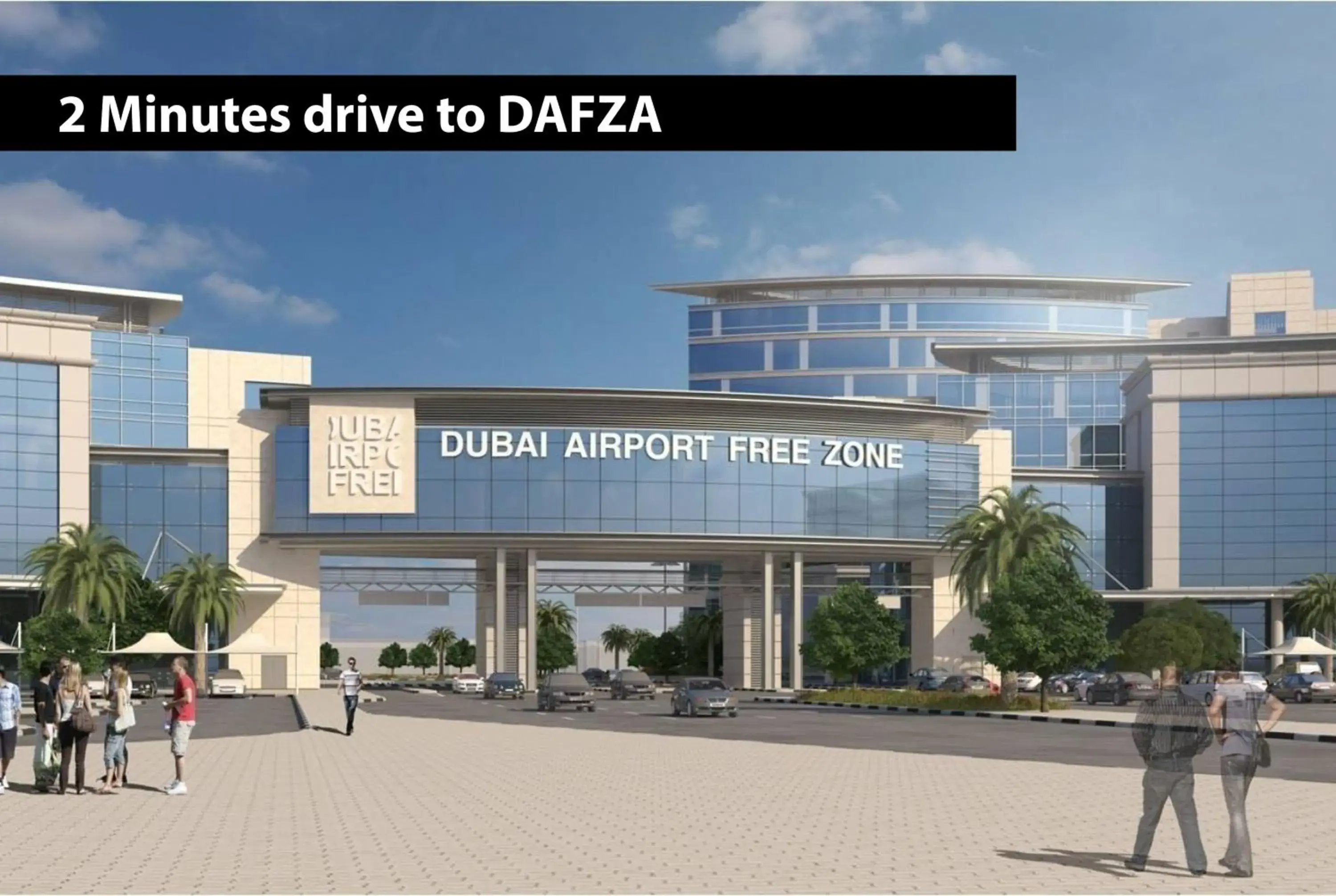Nearby landmark in Fortune Plaza Hotel, Dubai Airport