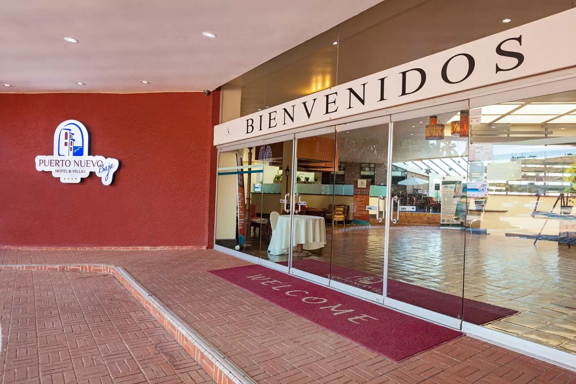 Lobby or reception, Facade/Entrance in Puerto Nuevo Baja Hotel & Villas