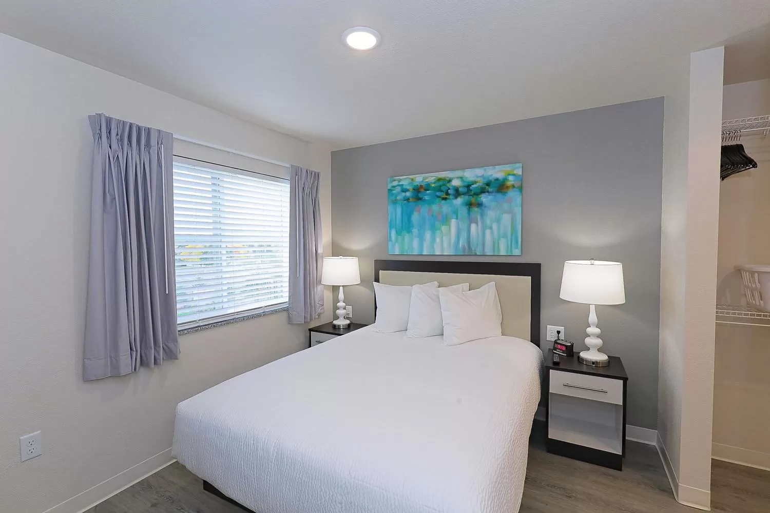 Bed in WaterWalk Extended Stay by Wyndham Minneapolis - Plymouth