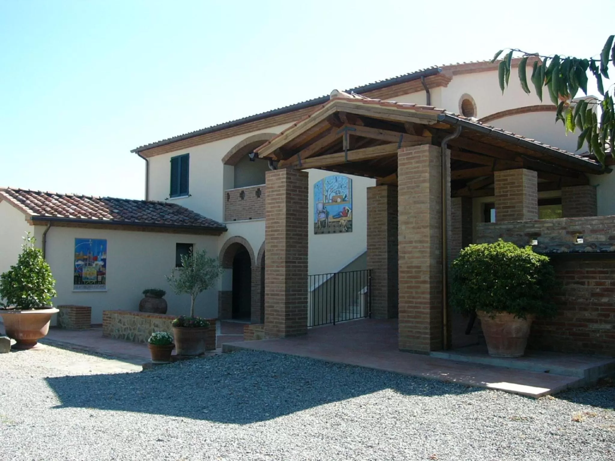 Facade/entrance in Albergo La Foresteria