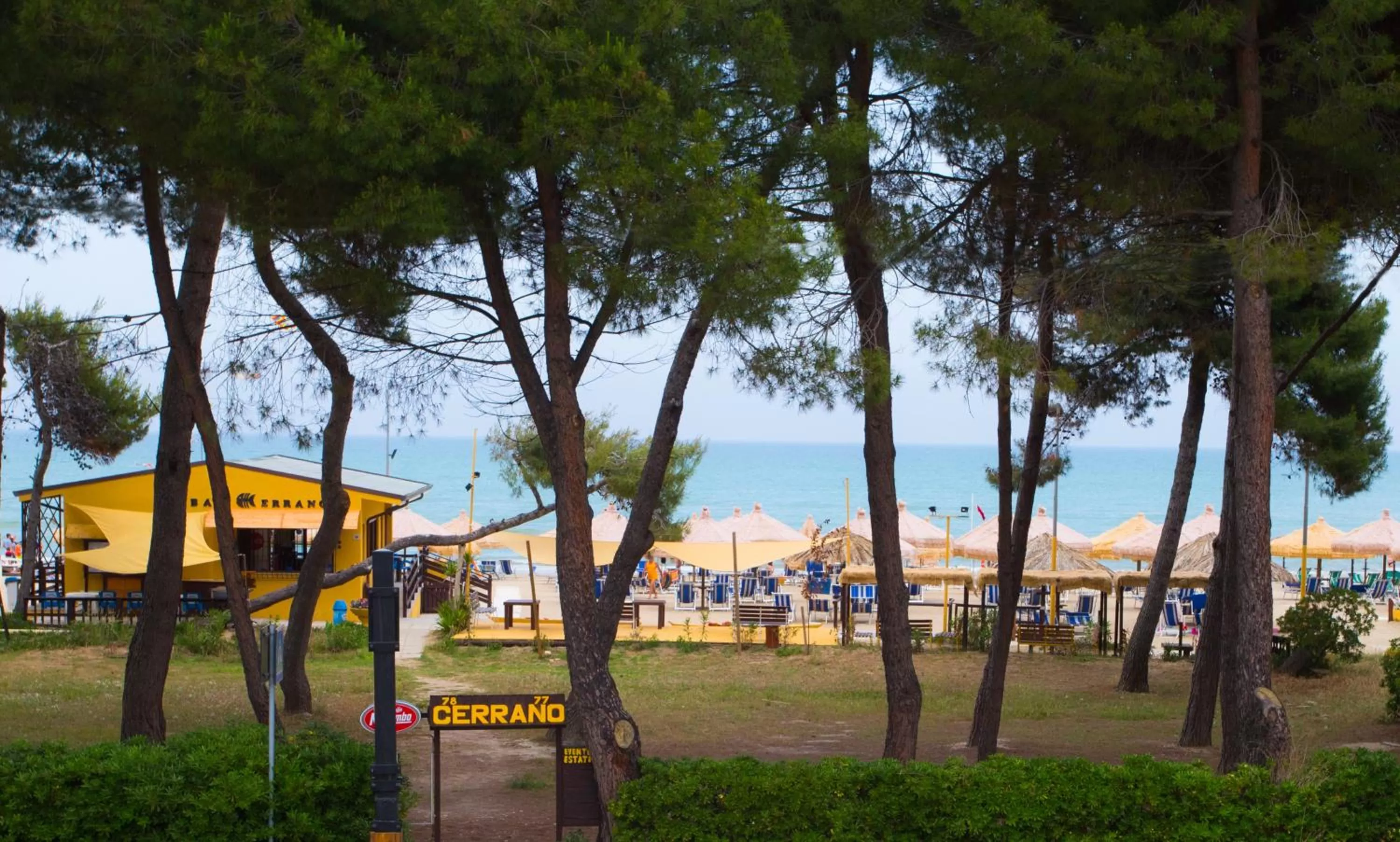 Beach in Hotel Cerrano