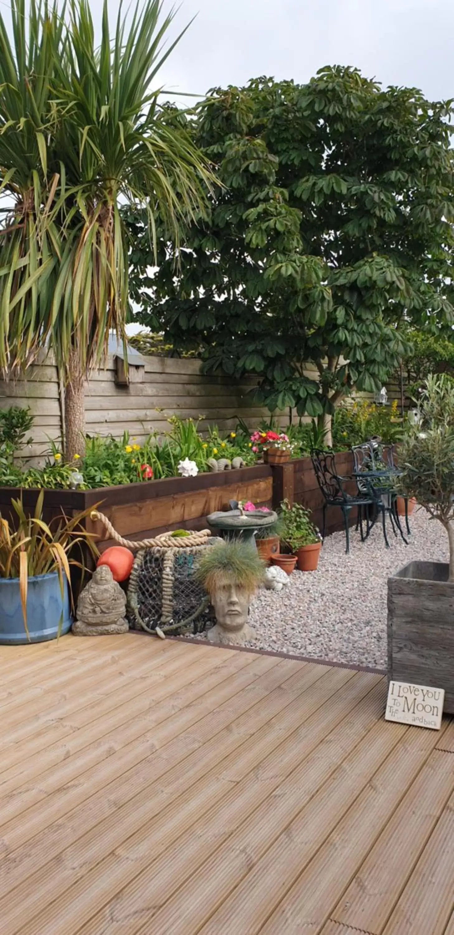 Garden in Pensalda Guest House