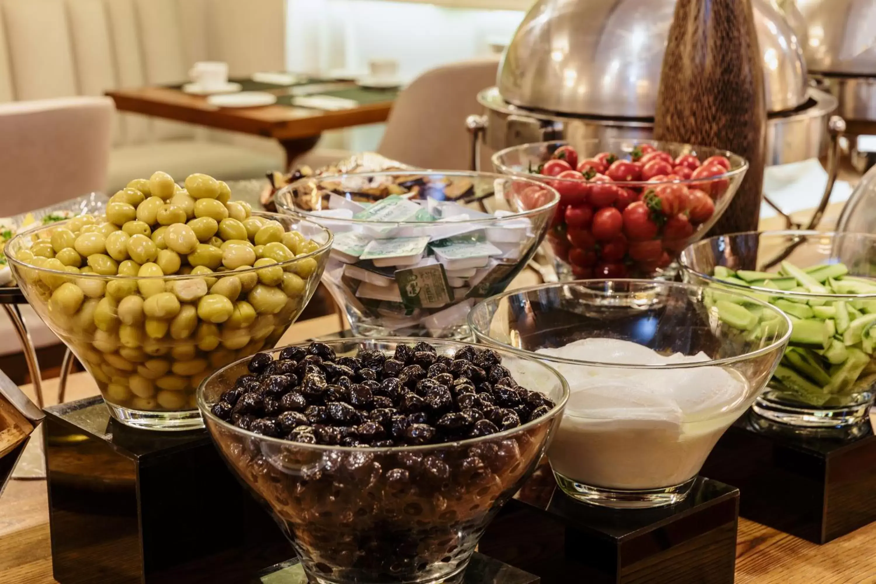 Buffet breakfast, Food in Hotel Amira Istanbul