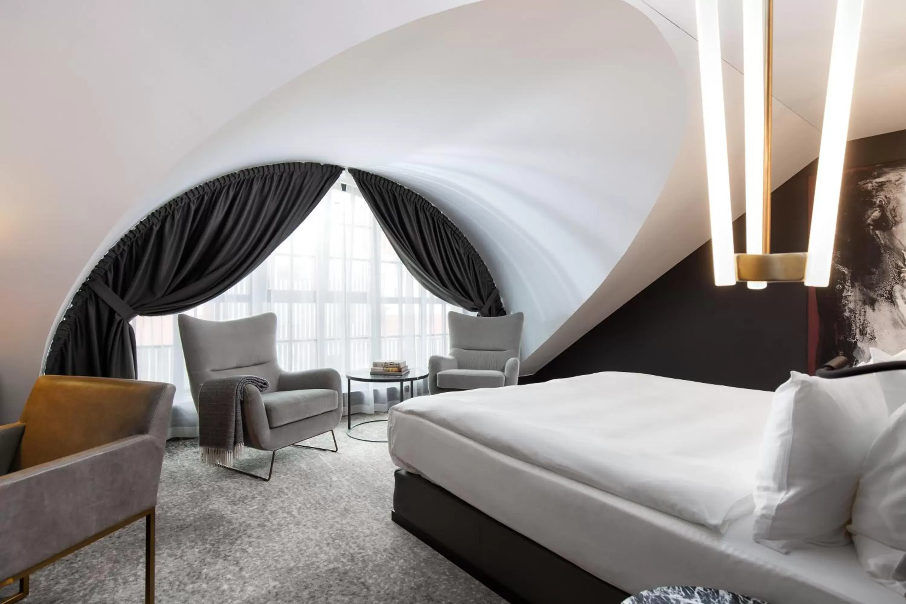 Photo of the whole room, Bed in Hotel Pacai, Vilnius, a Member of Design Hotels
