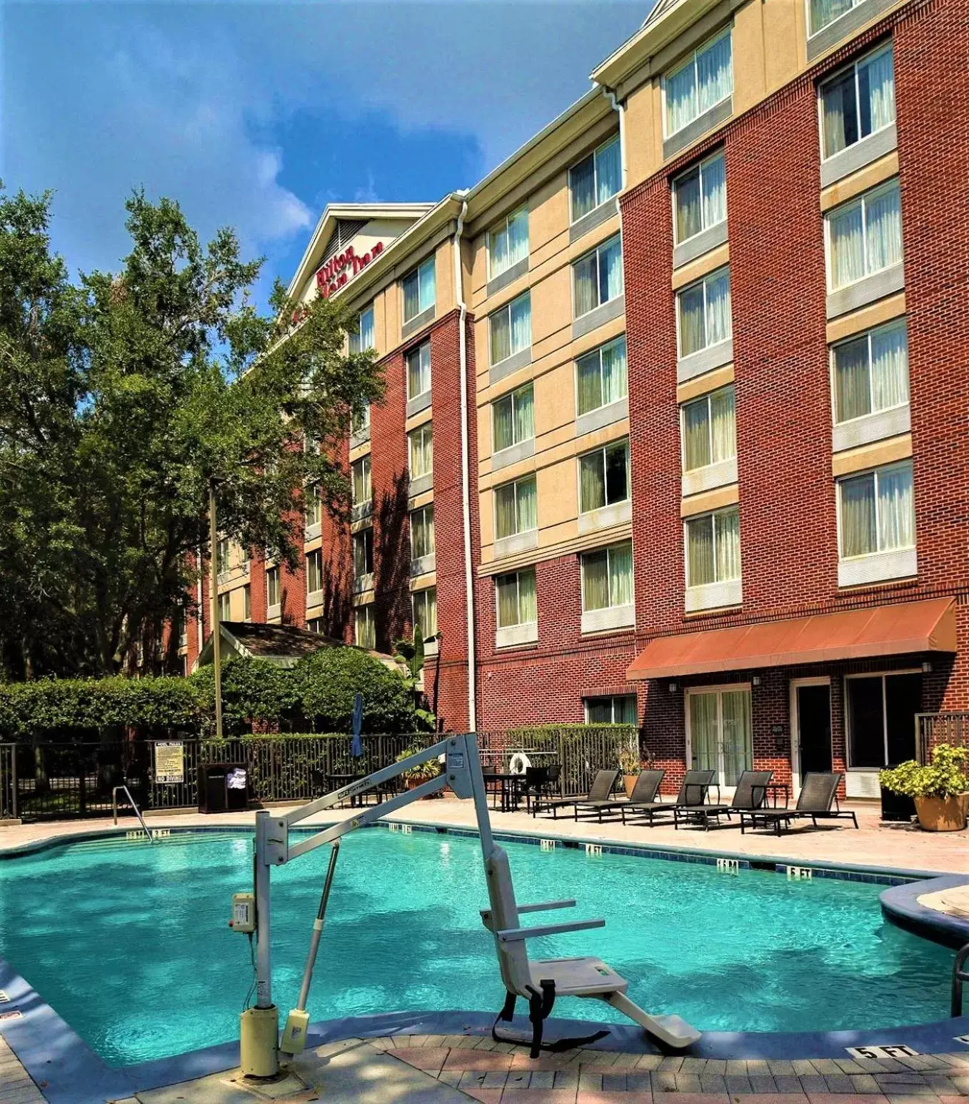 Swimming Pool in Hilton Garden Inn Tampa East Brandon