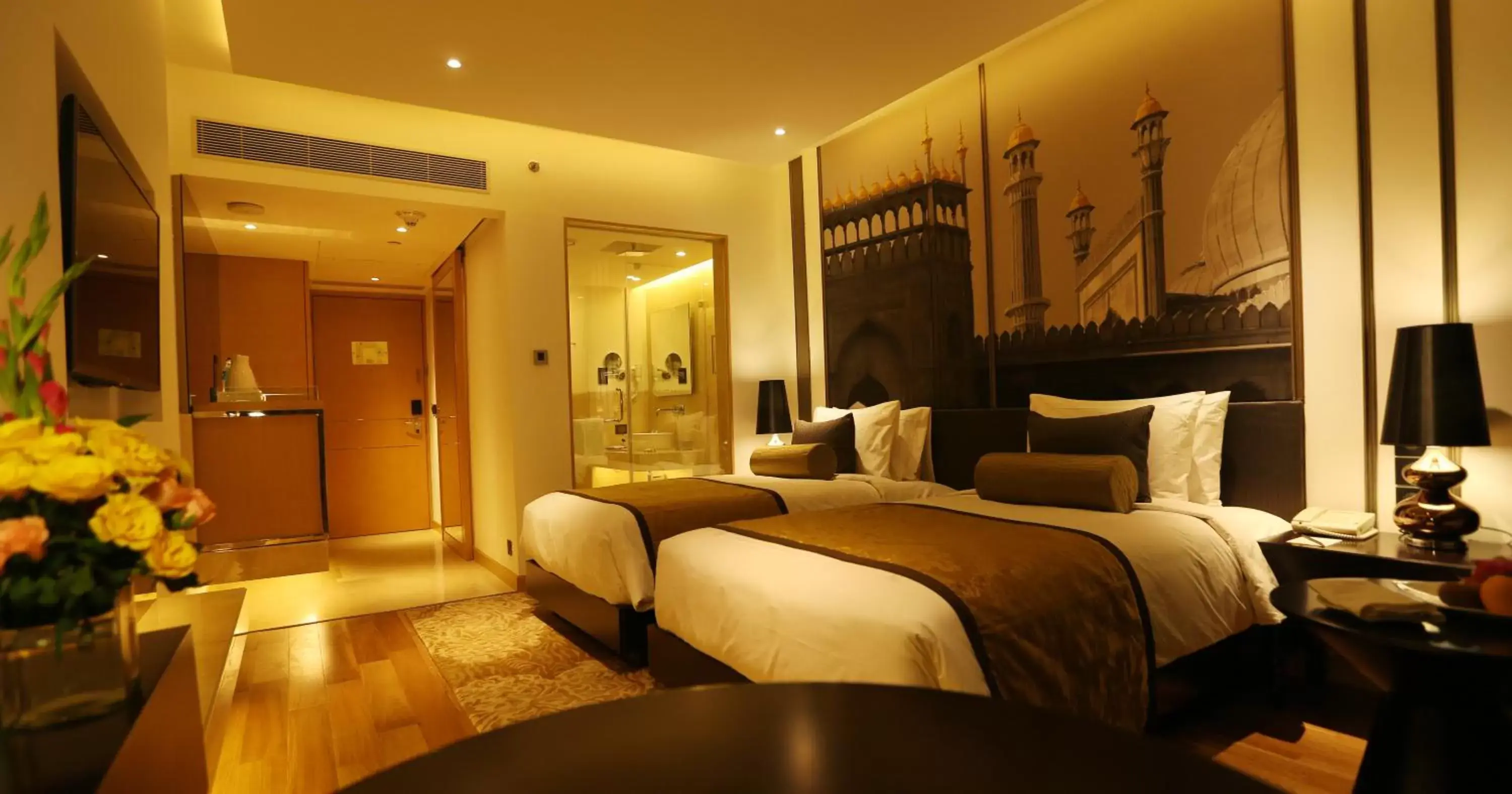 Bedroom, Bed in Pride Plaza Hotel, Aerocity New Delhi