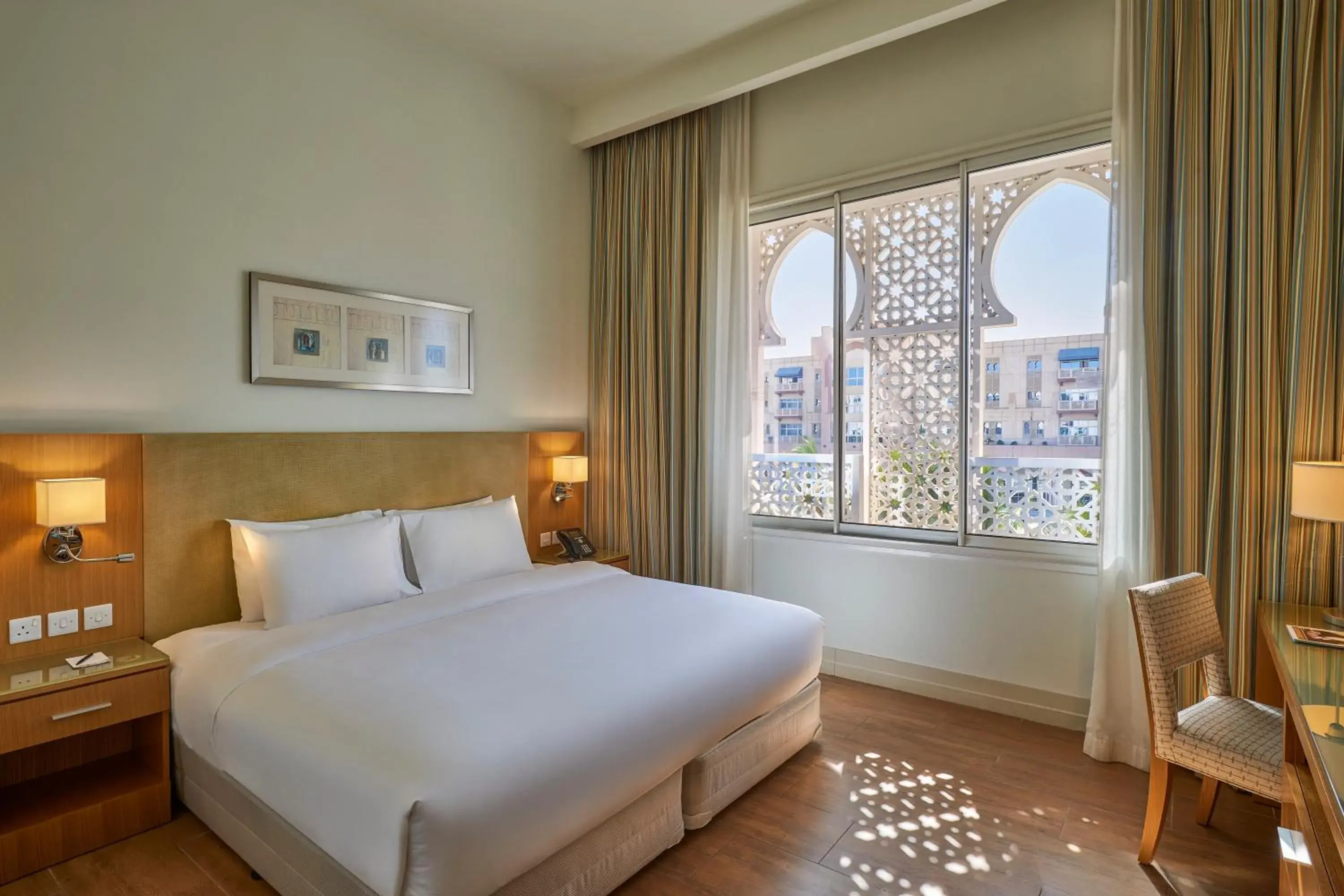 Bedroom, Bed in Salalah Gardens Hotel Managed by Safir Hotels & Resorts