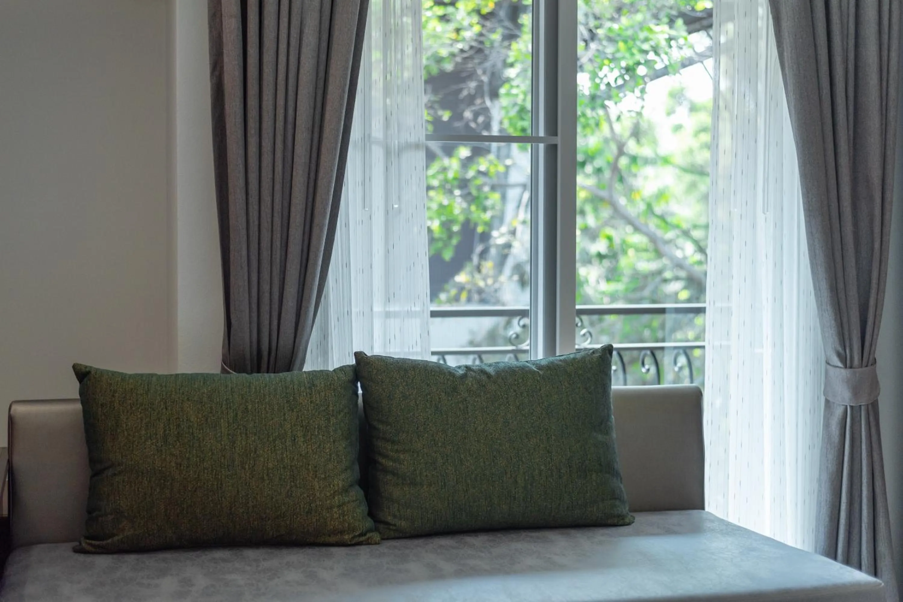 Seating area in Cozytel Chiangmai