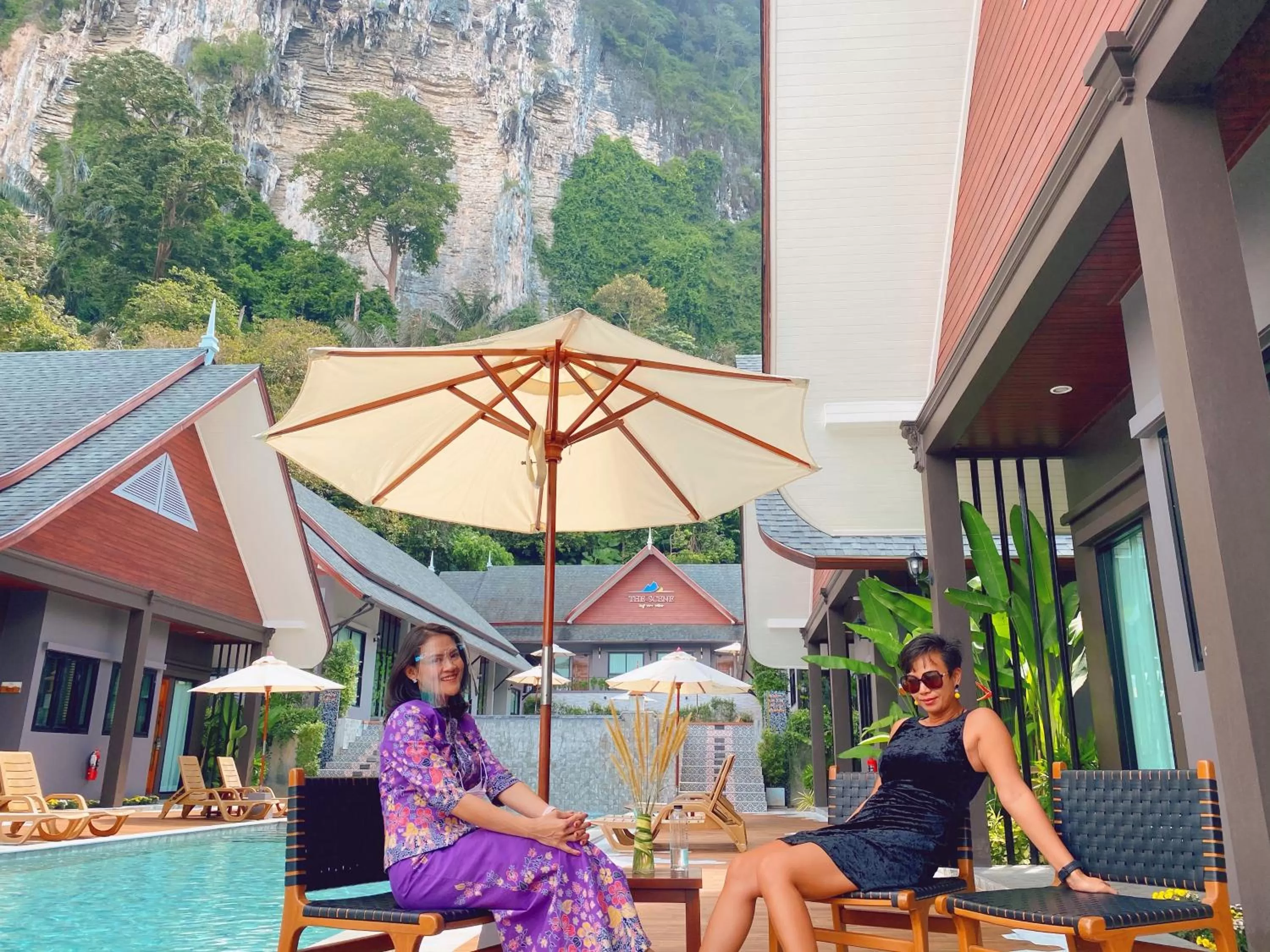 People in The Scene Cliff View Villas