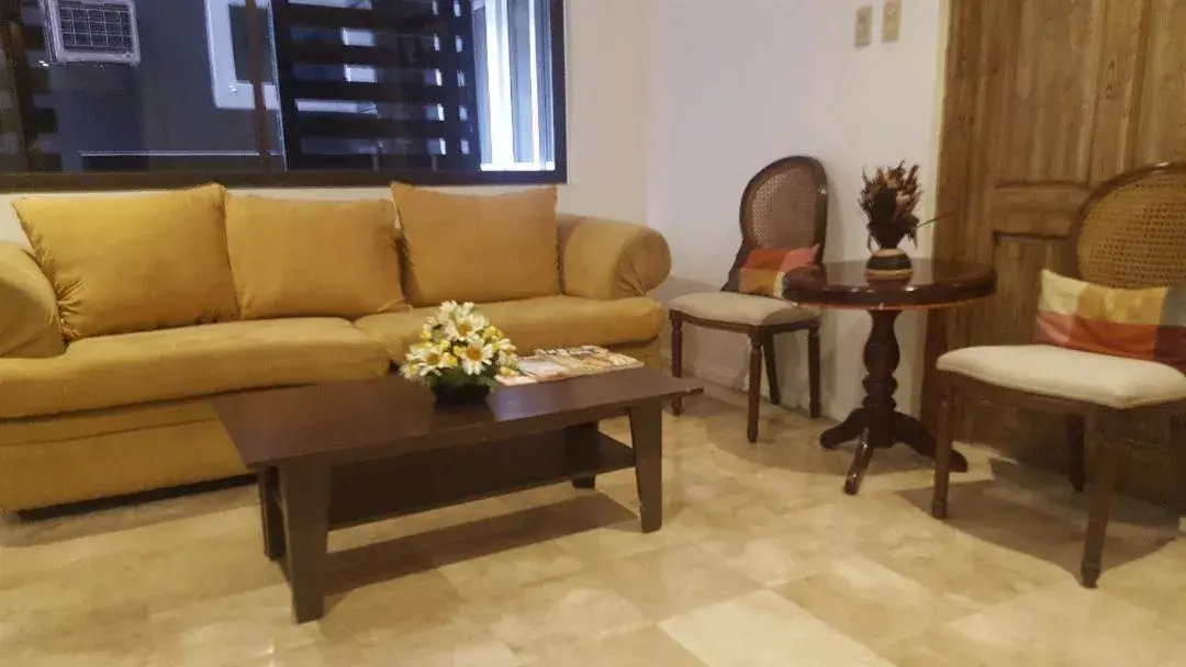 Seating Area in Gervasia Hotel Makati