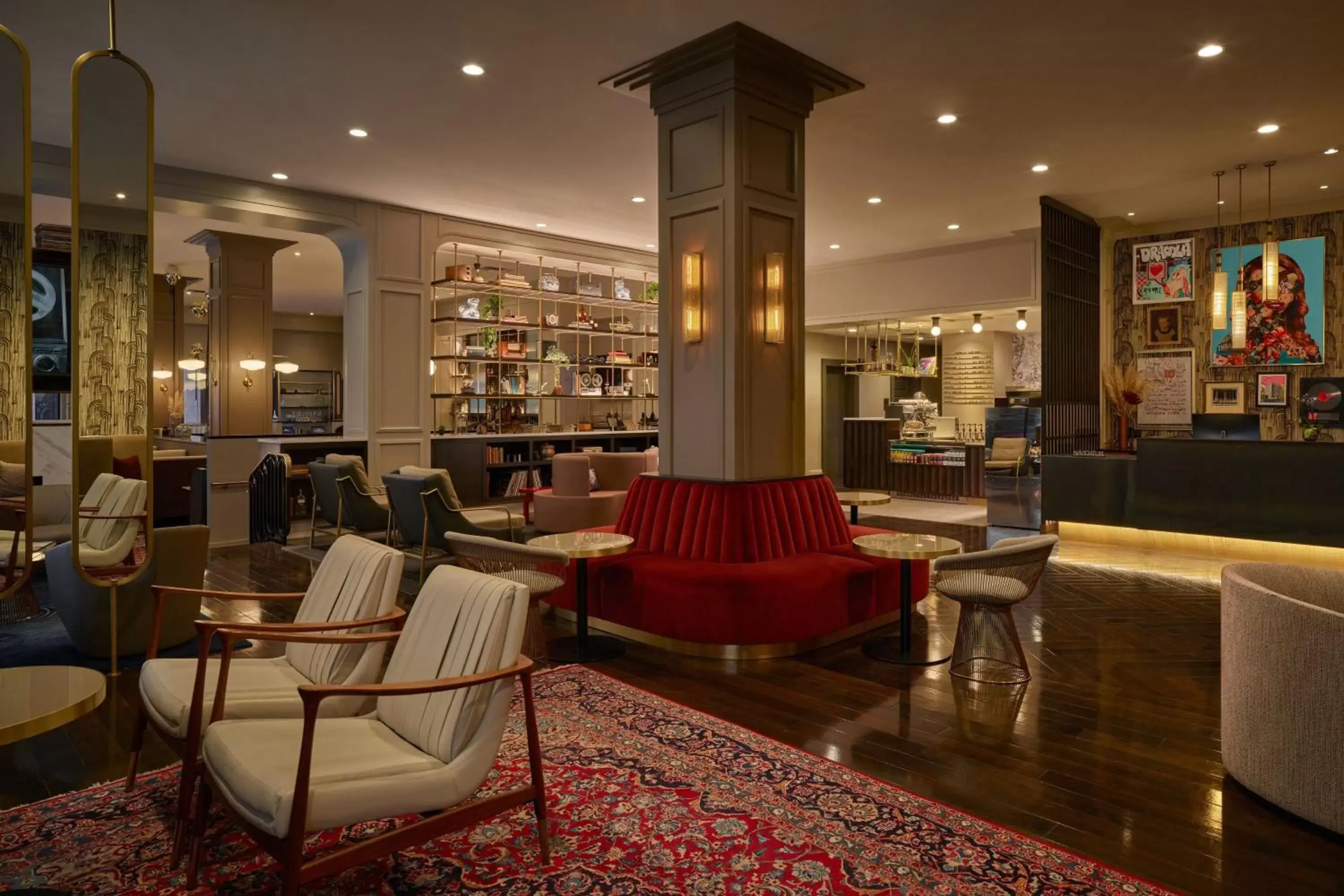 Lobby or reception in Renaissance Saint Elm Dallas Downtown Hotel