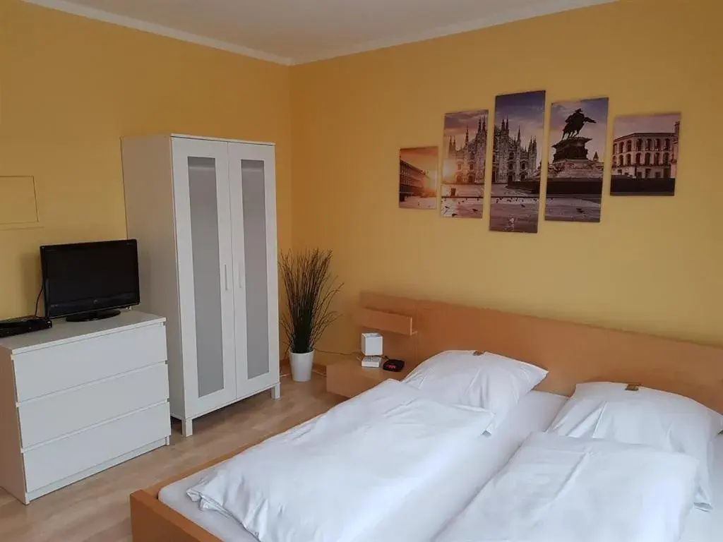 Bedroom, Bed in Nauwieser Apartments