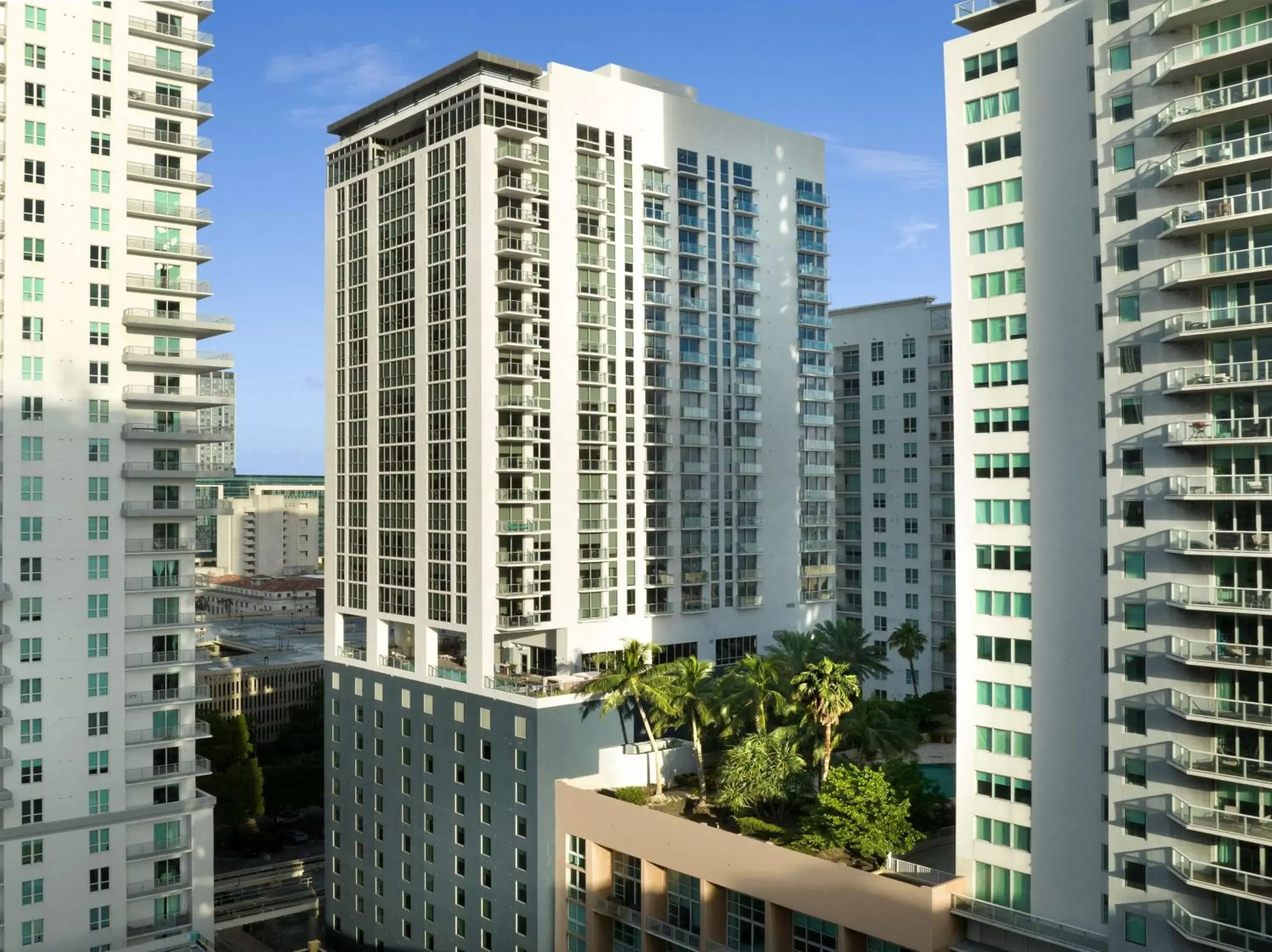 Property building in YOTEL Miami