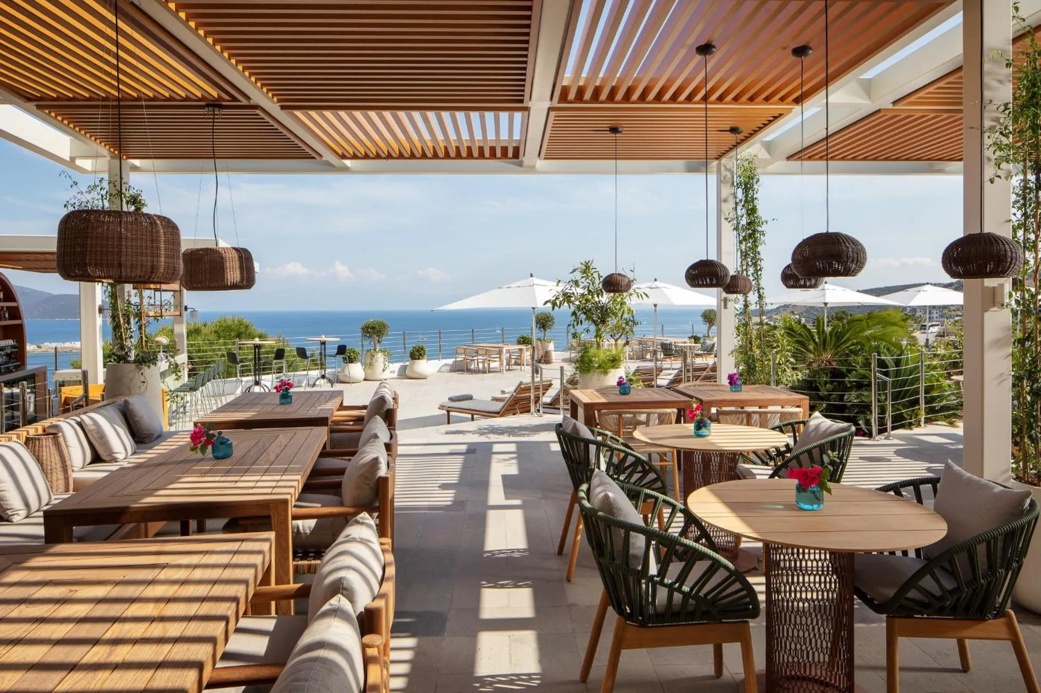 Patio in Doria Hotel Bodrum-City Center