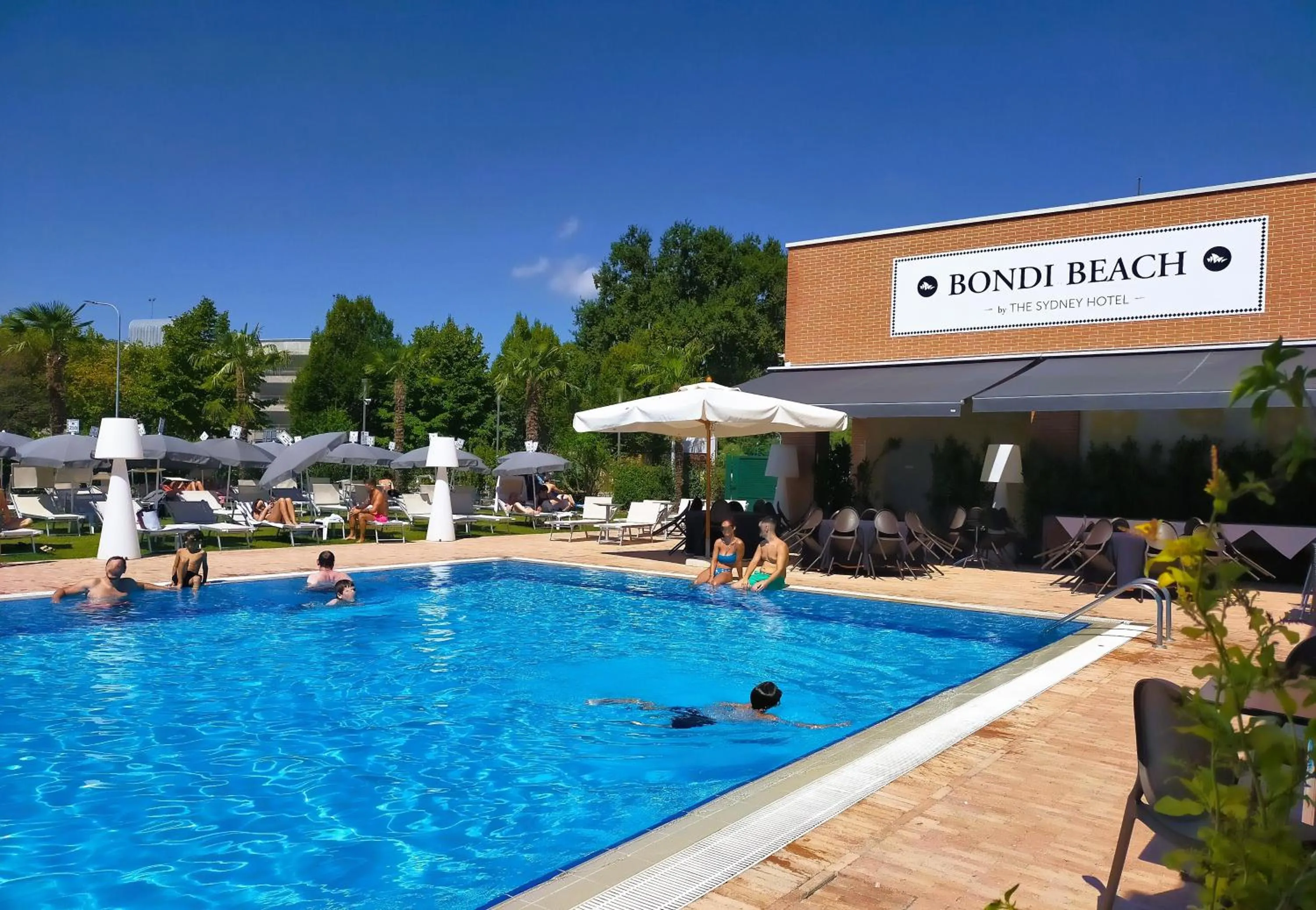 Pool view in MICHELINO 75 by the Sydney Hotel