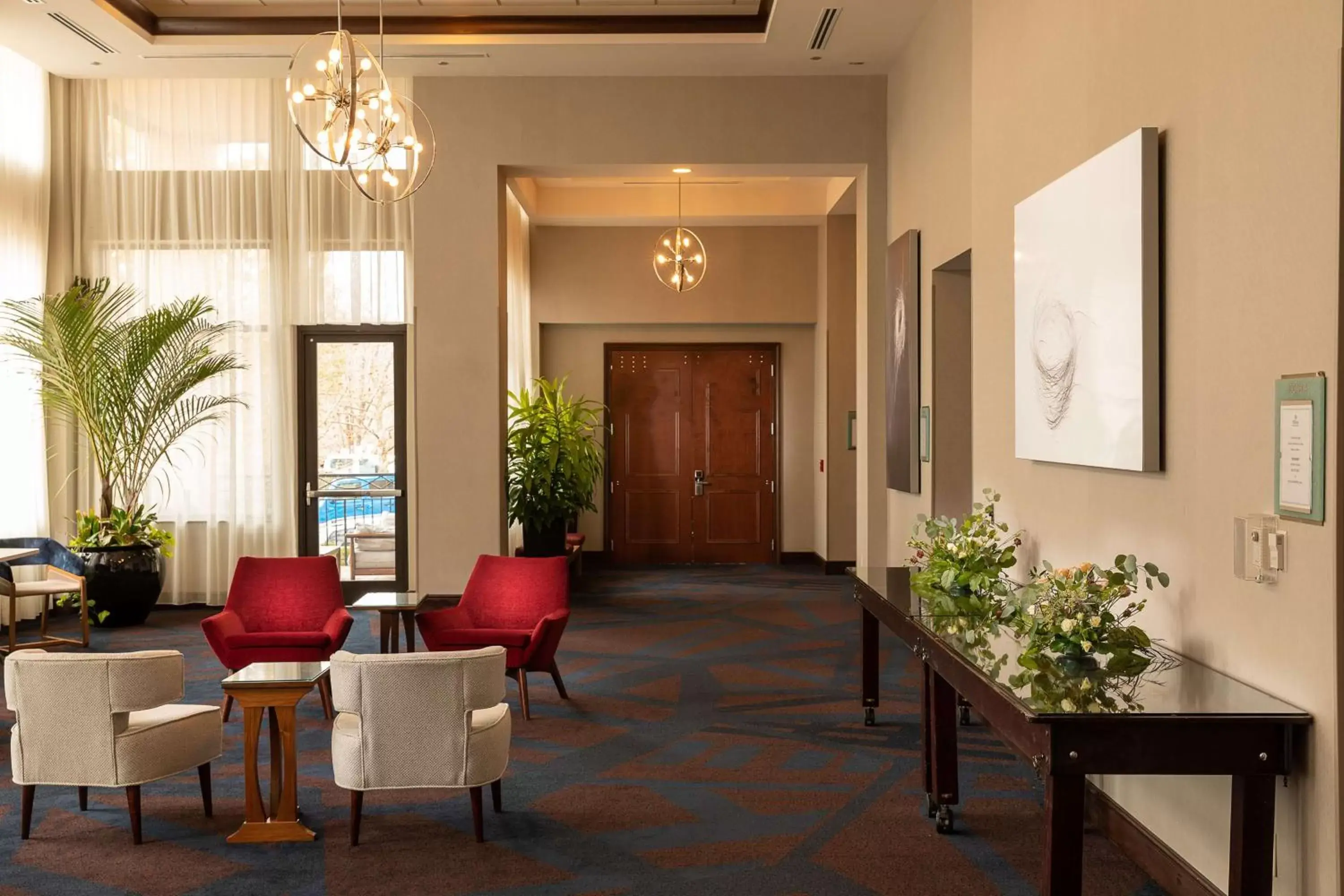 Meeting/conference room, Lobby/Reception in Hilton Asheville Biltmore Park